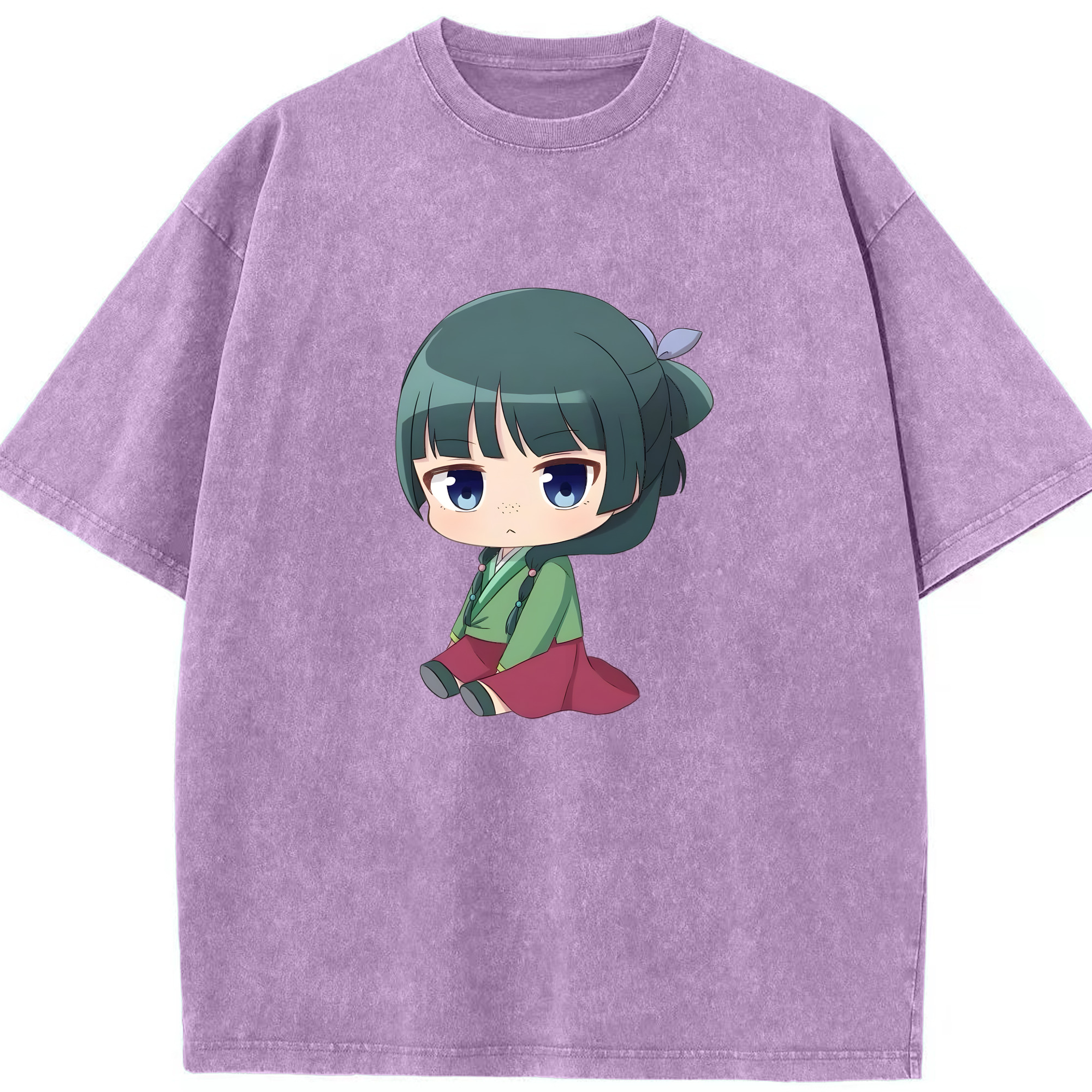 （画像用） 薬屋のひとりごと The Apothecary Diaries 綿100% ヴィンテージ風 半袖Tシャツ（フロントプリント）