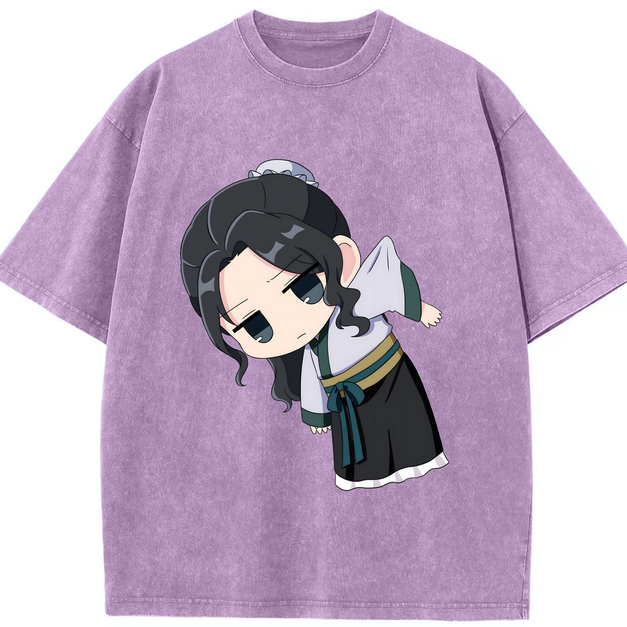 （画像用） 薬屋のひとりごと The Apothecary Diaries 綿100% ヴィンテージ風 半袖Tシャツ（フロントプリント）