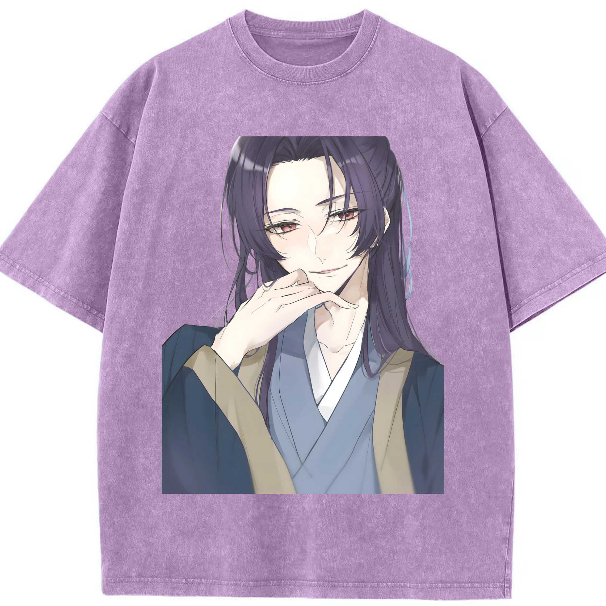 （画像用） 薬屋のひとりごと The Apothecary Diaries 綿100% ヴィンテージ風 半袖Tシャツ（フロントプリント）