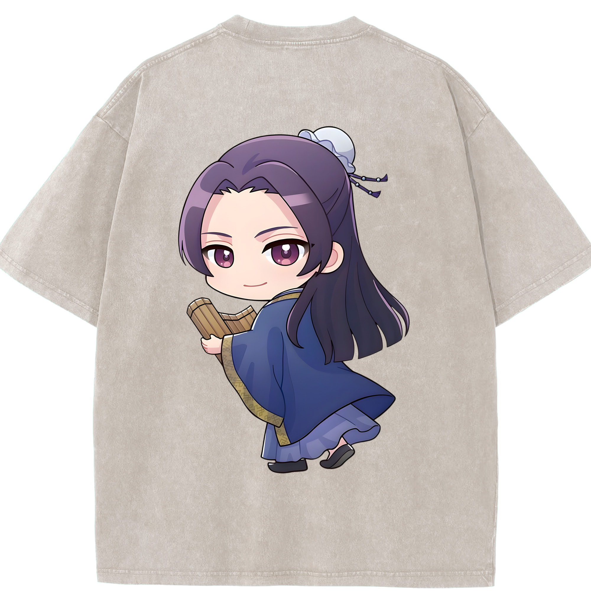 （画像用） 薬屋のひとりごと The Apothecary Diaries 綿100% ヴィンテージ風 半袖Tシャツ（背面プリント）