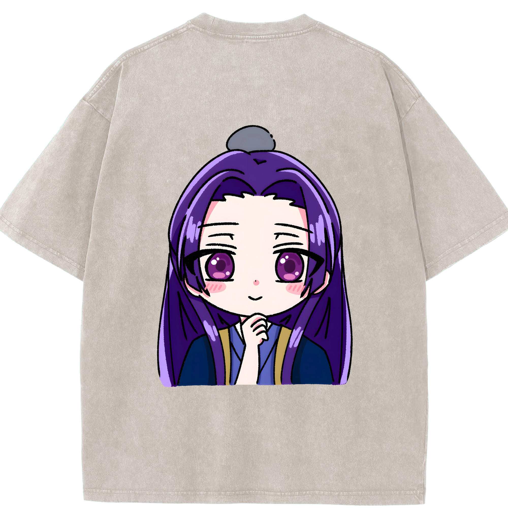 （画像用） 薬屋のひとりごと The Apothecary Diaries 綿100% ヴィンテージ風 半袖Tシャツ（背面プリント）