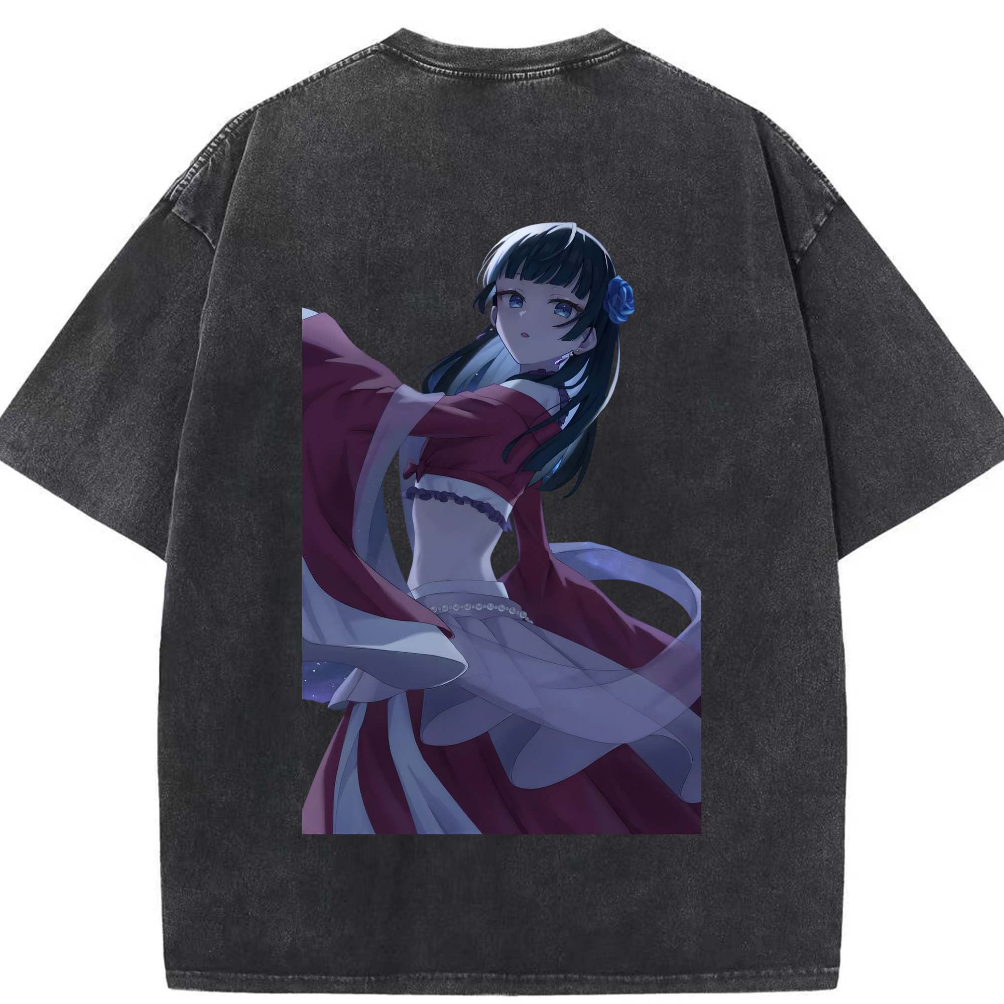 （画像用） 薬屋のひとりごと The Apothecary Diaries 綿100% ヴィンテージ風 半袖Tシャツ（背面プリント）