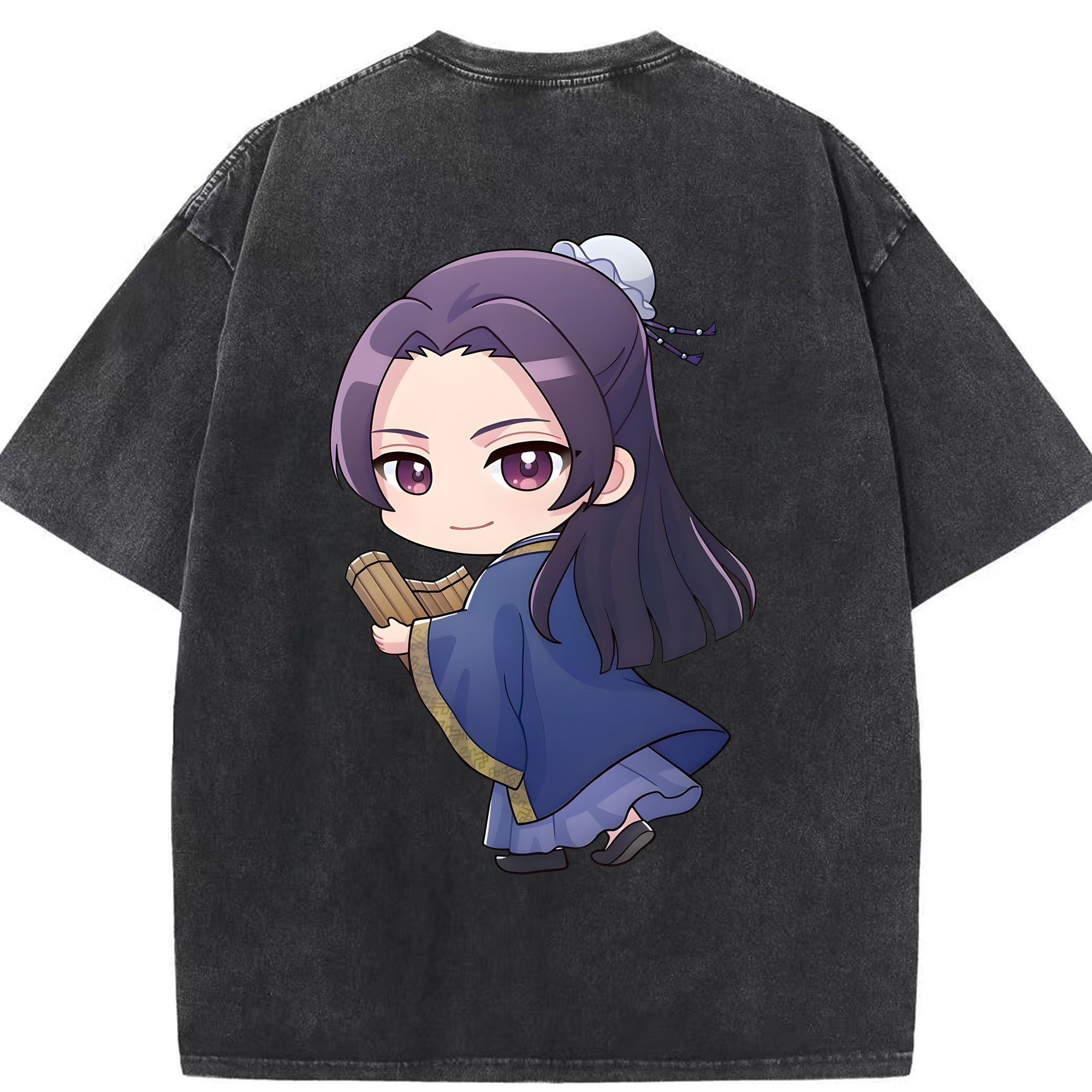（画像用） 薬屋のひとりごと The Apothecary Diaries 綿100% ヴィンテージ風 半袖Tシャツ（背面プリント）