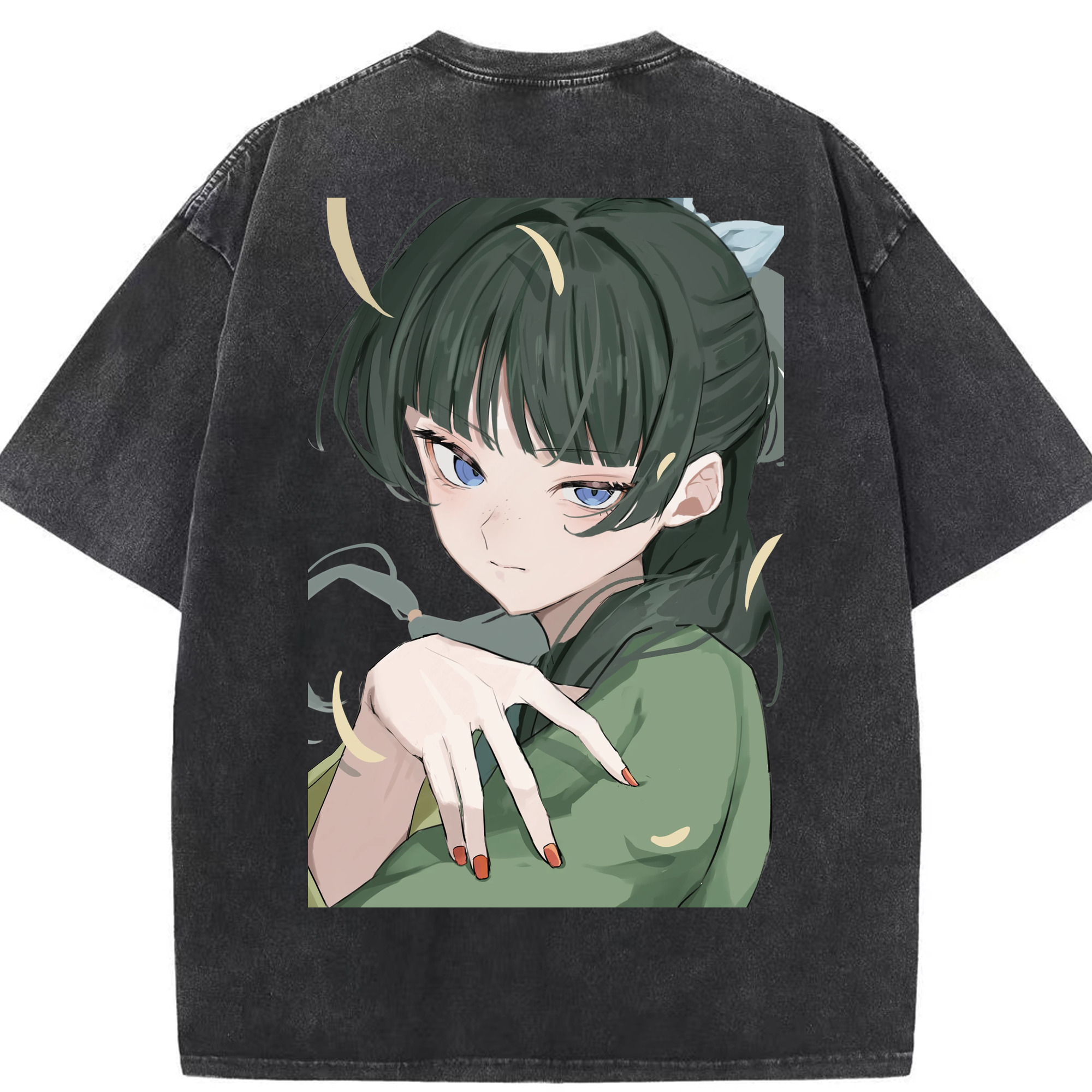 （画像用） 薬屋のひとりごと The Apothecary Diaries 綿100% ヴィンテージ風 半袖Tシャツ（背面プリント）