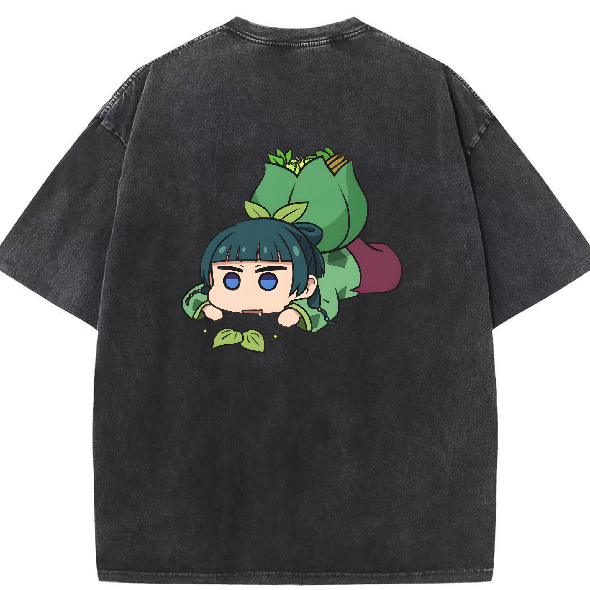 （画像用） 薬屋のひとりごと The Apothecary Diaries 綿100% ヴィンテージ風 半袖Tシャツ（背面プリント）