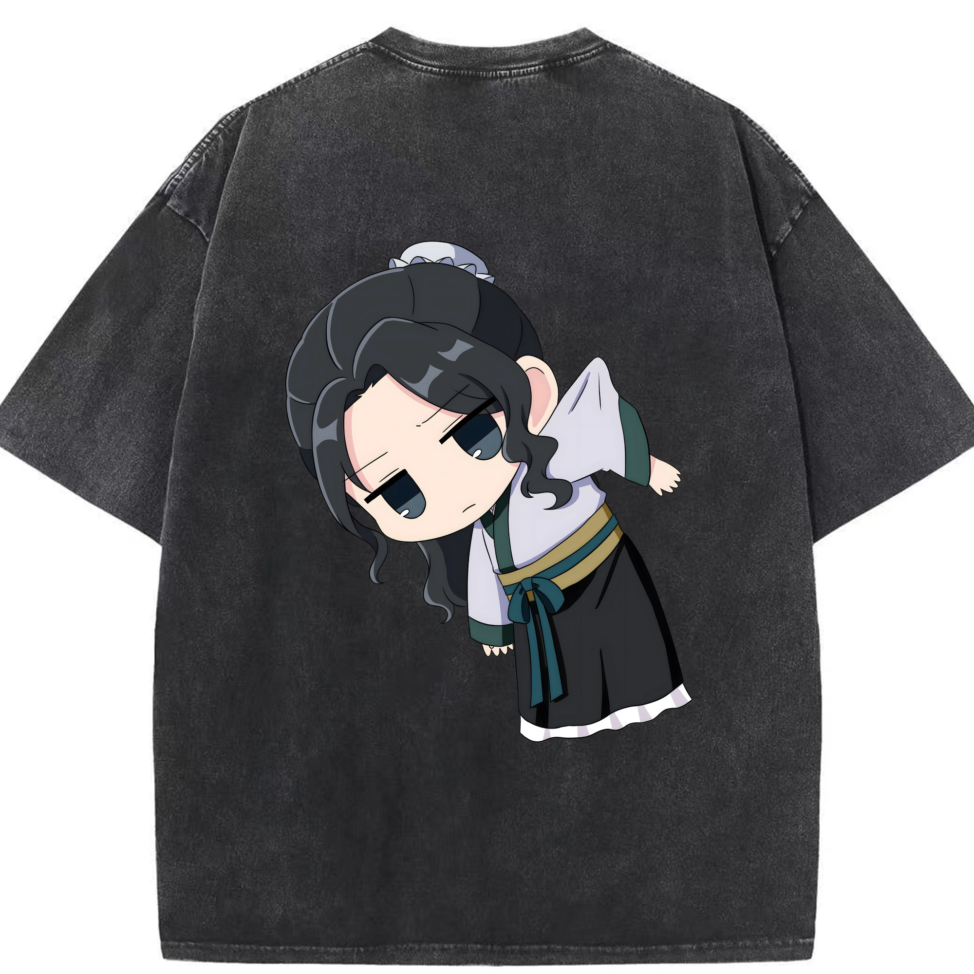 （画像用） 薬屋のひとりごと The Apothecary Diaries 綿100% ヴィンテージ風 半袖Tシャツ（背面プリント）