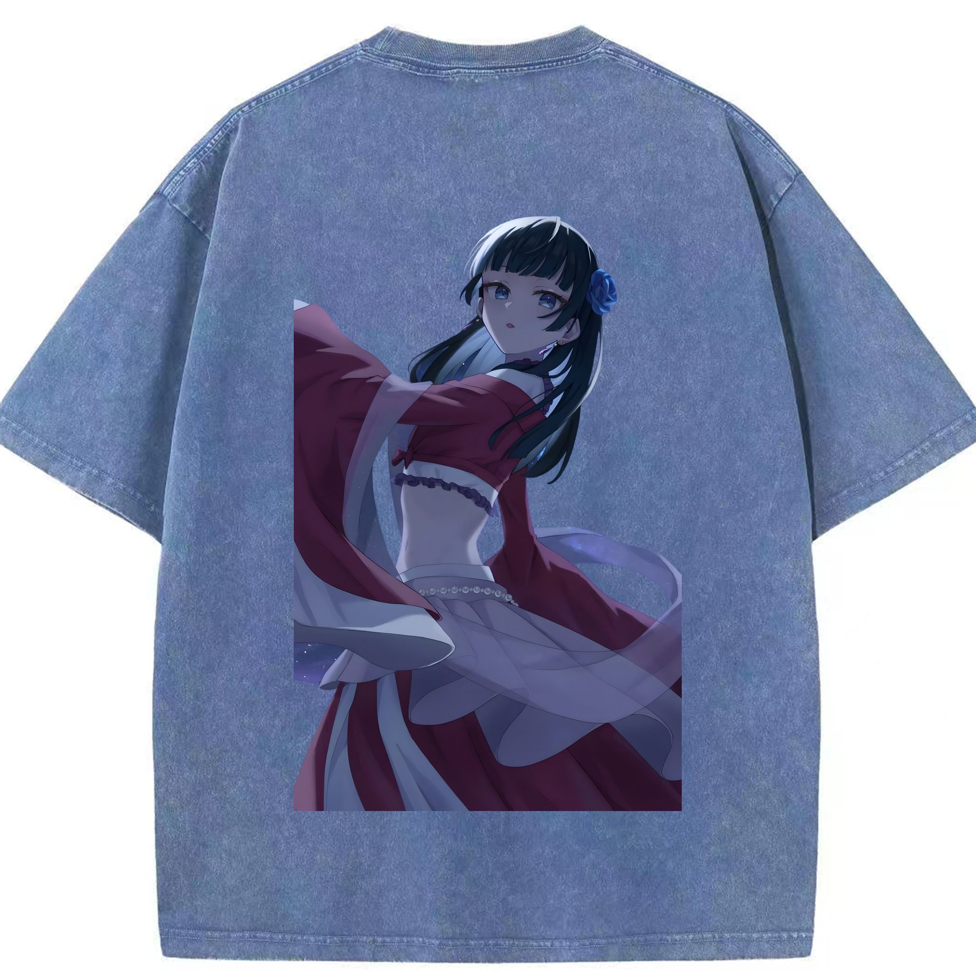 （画像用） 薬屋のひとりごと The Apothecary Diaries 綿100% ヴィンテージ風 半袖Tシャツ（背面プリント）