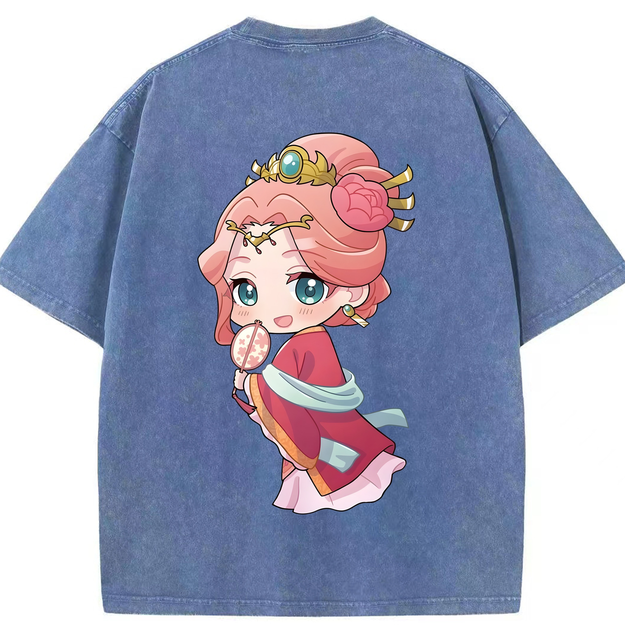 （画像用） 薬屋のひとりごと The Apothecary Diaries 綿100% ヴィンテージ風 半袖Tシャツ（背面プリント）