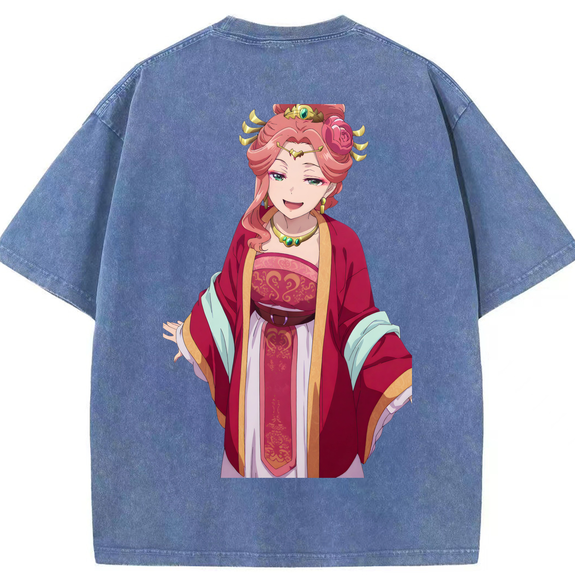 （画像用） 薬屋のひとりごと The Apothecary Diaries 綿100% ヴィンテージ風 半袖Tシャツ（背面プリント）