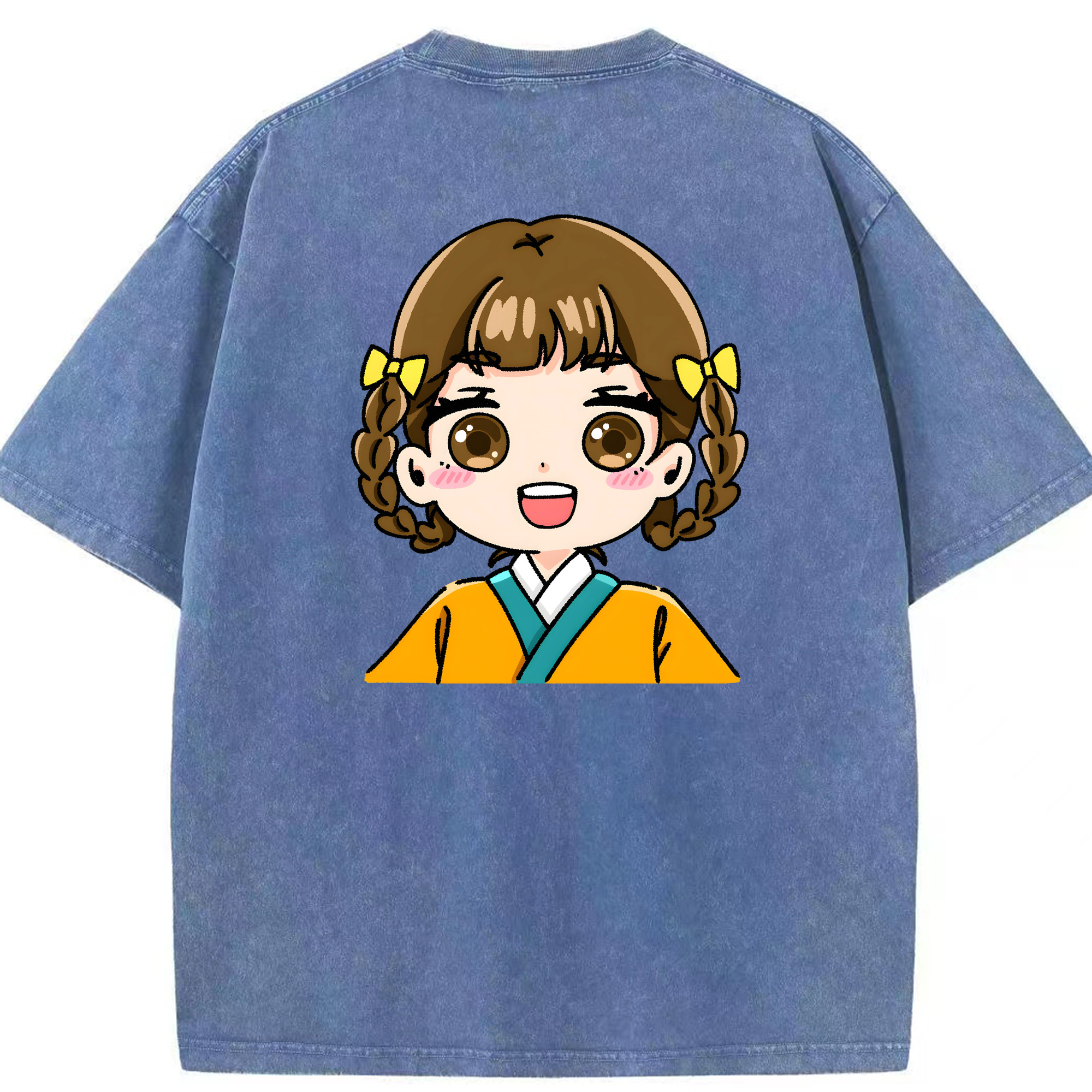 （画像用） 薬屋のひとりごと The Apothecary Diaries 綿100% ヴィンテージ風 半袖Tシャツ（背面プリント）
