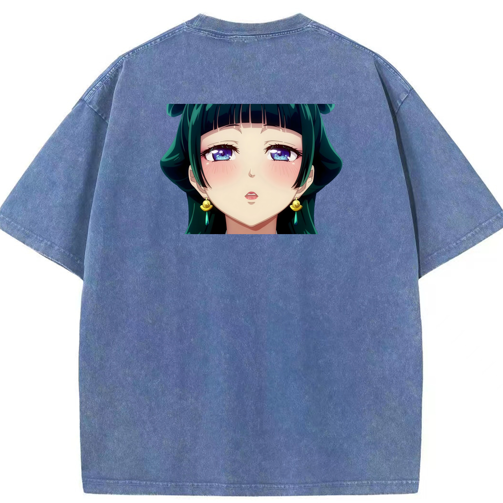 （画像用） 薬屋のひとりごと The Apothecary Diaries 綿100% ヴィンテージ風 半袖Tシャツ（背面プリント）