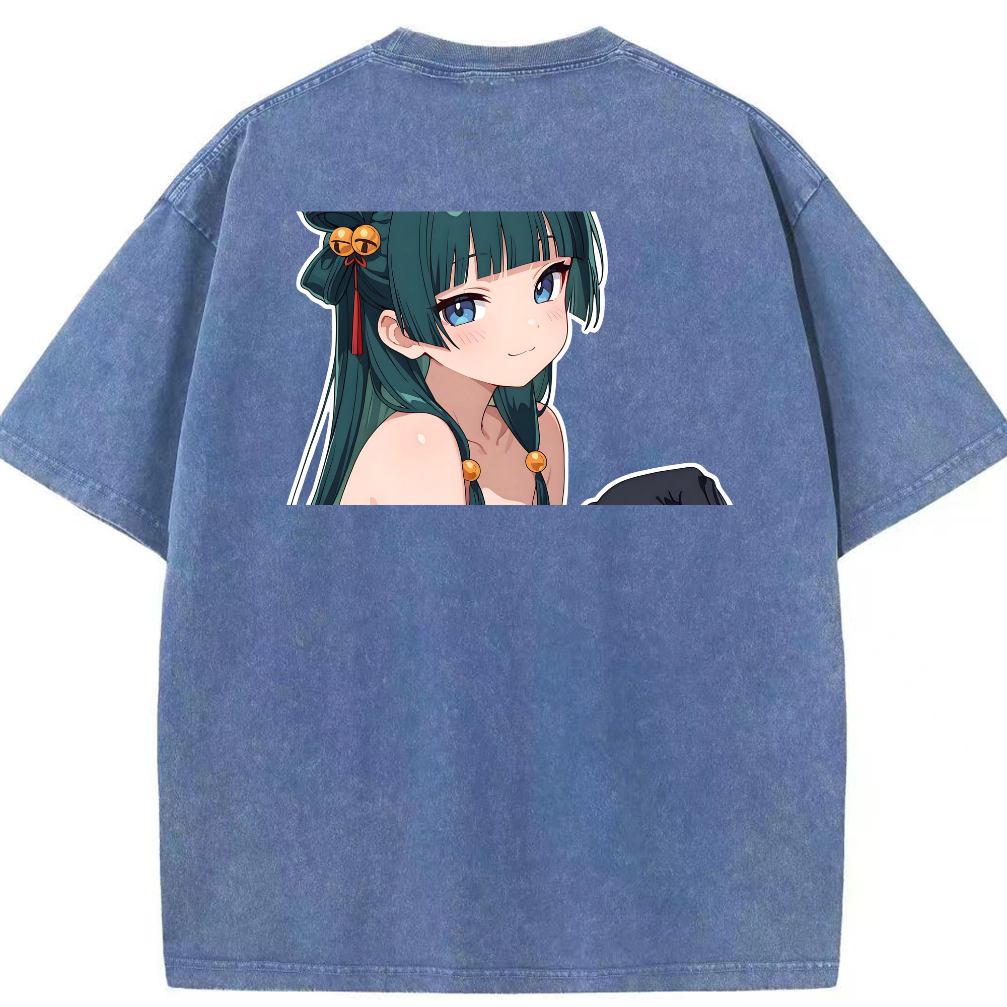 （画像用） 薬屋のひとりごと The Apothecary Diaries 綿100% ヴィンテージ風 半袖Tシャツ（背面プリント）