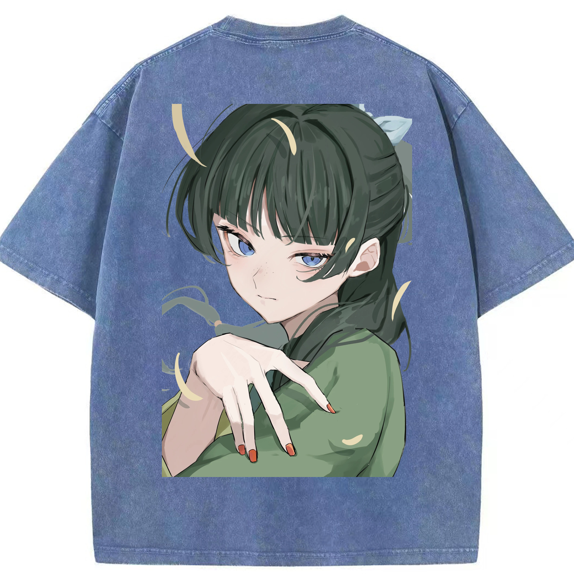 （画像用） 薬屋のひとりごと The Apothecary Diaries 綿100% ヴィンテージ風 半袖Tシャツ（背面プリント）