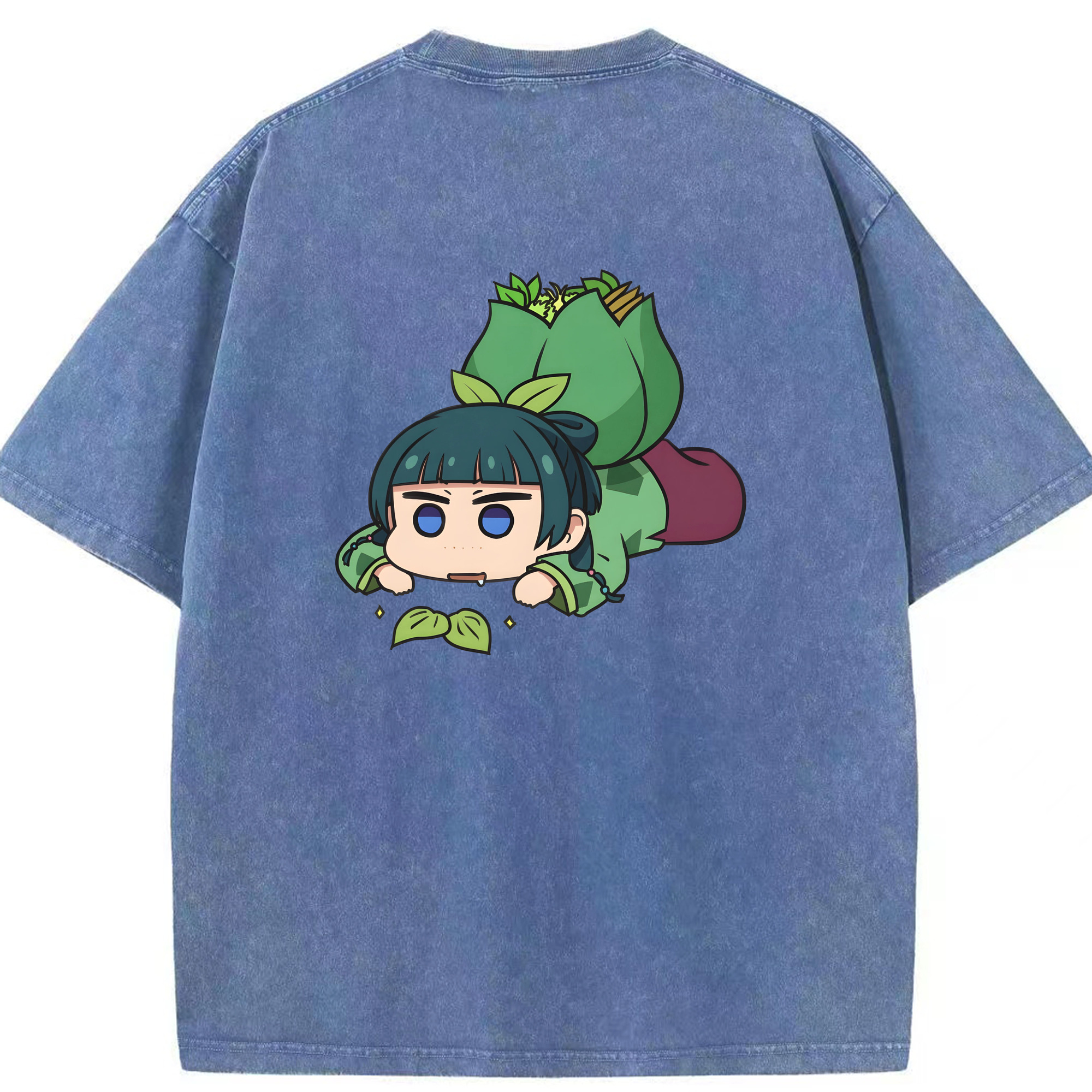（画像用） 薬屋のひとりごと The Apothecary Diaries 綿100% ヴィンテージ風 半袖Tシャツ（背面プリント）