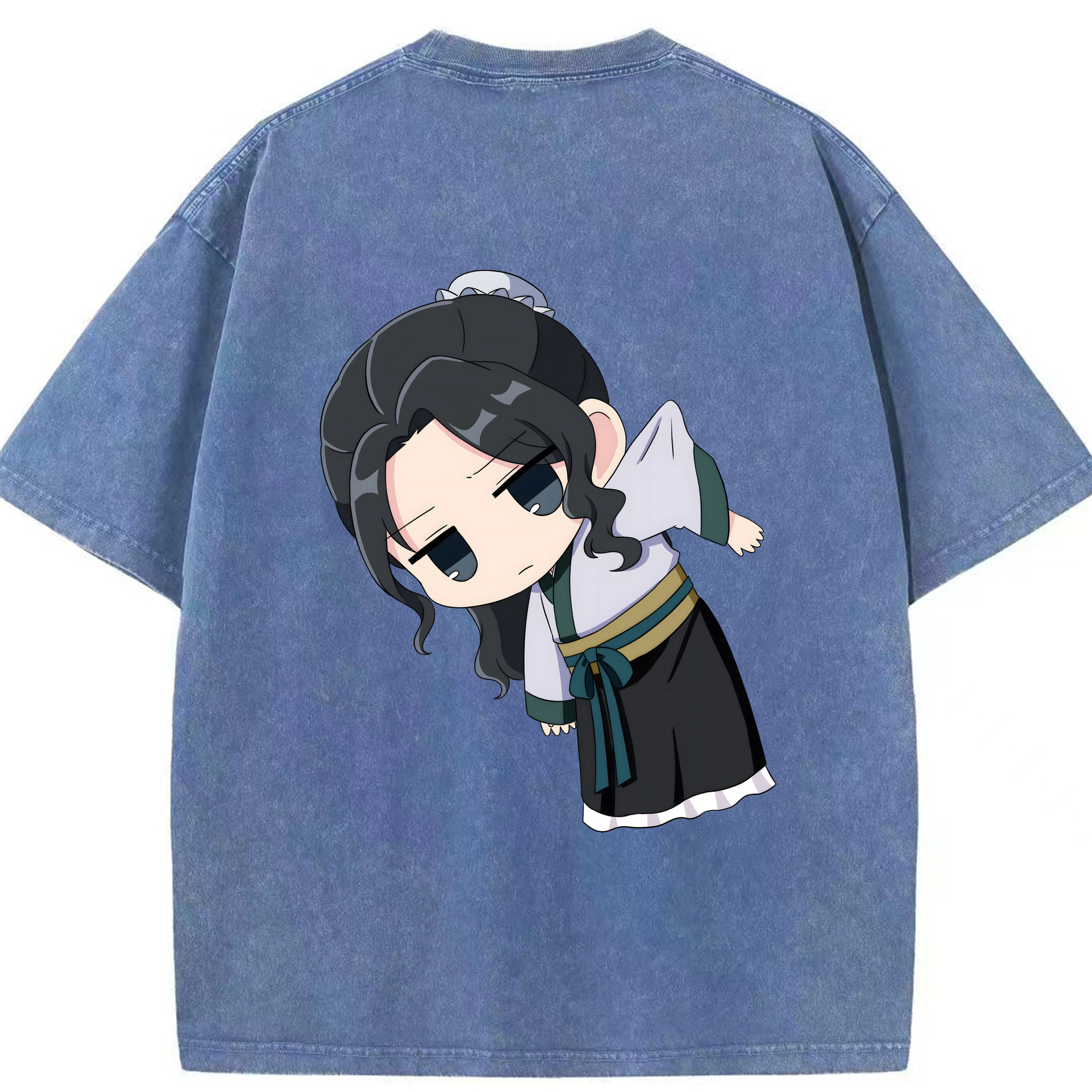 （画像用） 薬屋のひとりごと The Apothecary Diaries 綿100% ヴィンテージ風 半袖Tシャツ（背面プリント）
