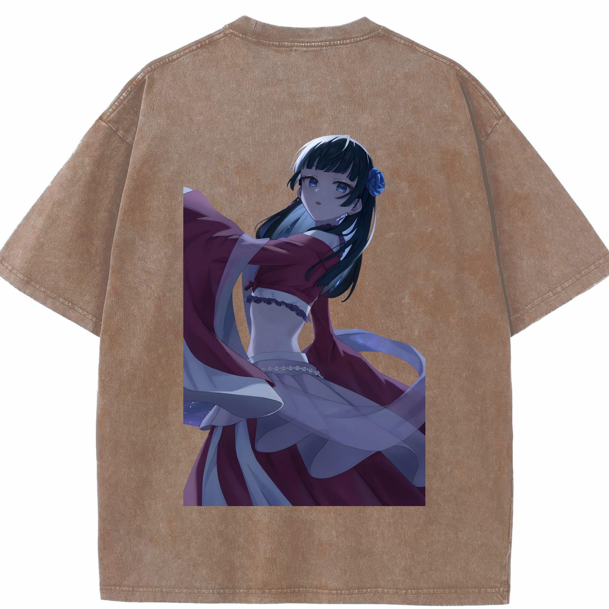 （画像用） 薬屋のひとりごと The Apothecary Diaries 綿100% ヴィンテージ風 半袖Tシャツ（背面プリント）