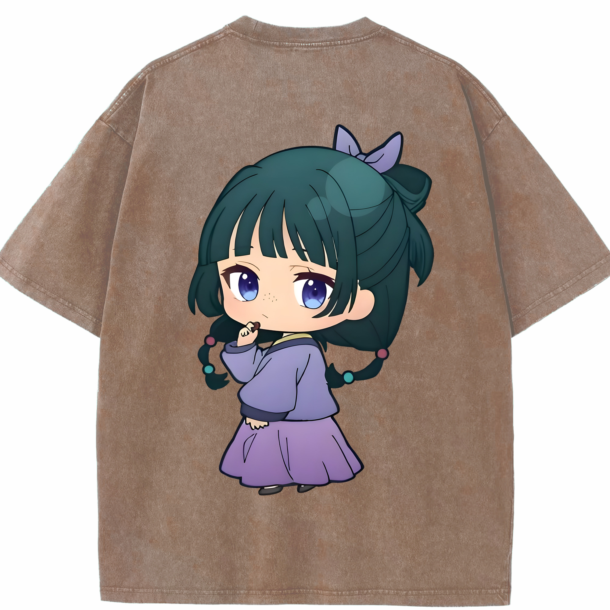 （画像用） 薬屋のひとりごと The Apothecary Diaries 綿100% ヴィンテージ風 半袖Tシャツ（背面プリント）