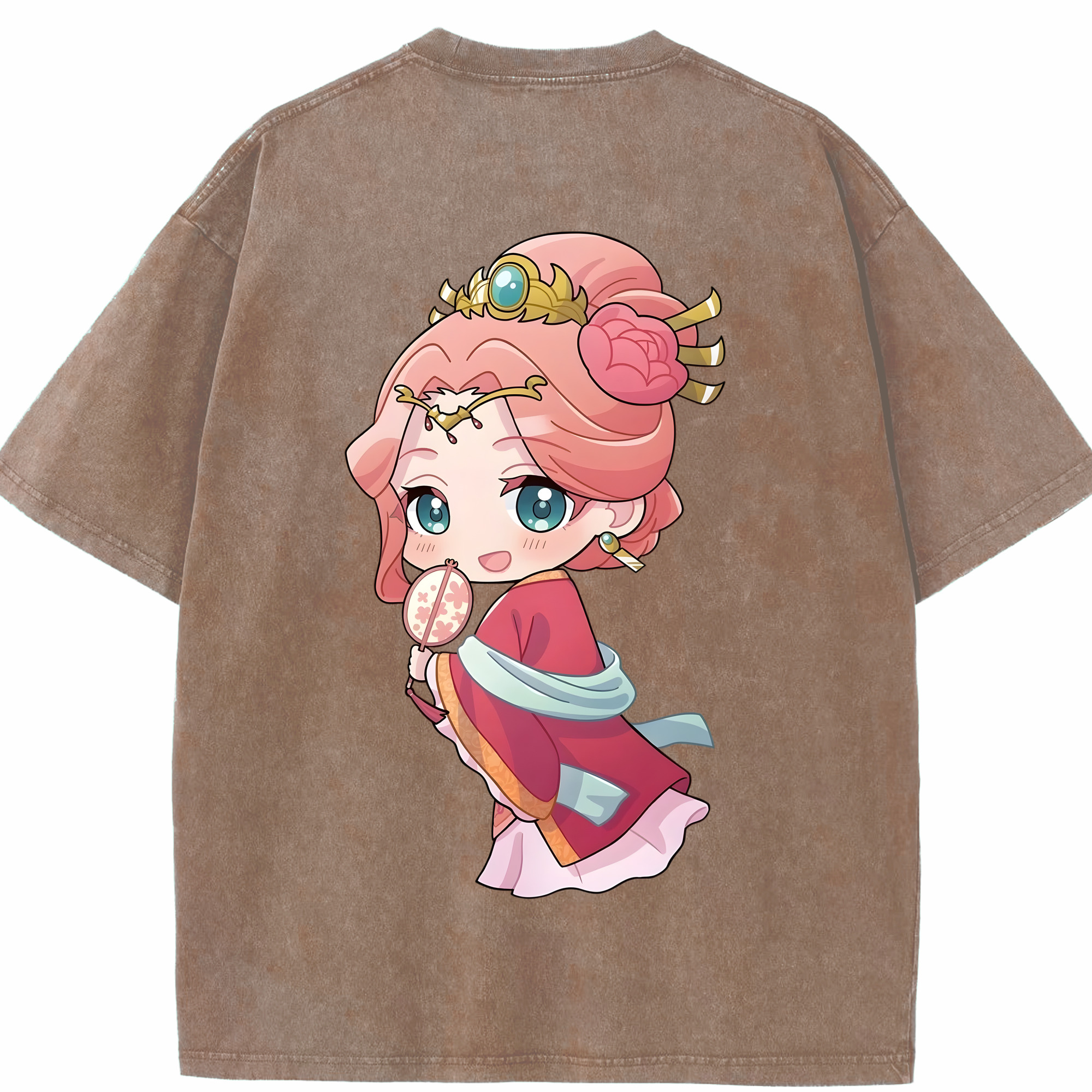 （画像用） 薬屋のひとりごと The Apothecary Diaries 綿100% ヴィンテージ風 半袖Tシャツ（背面プリント）