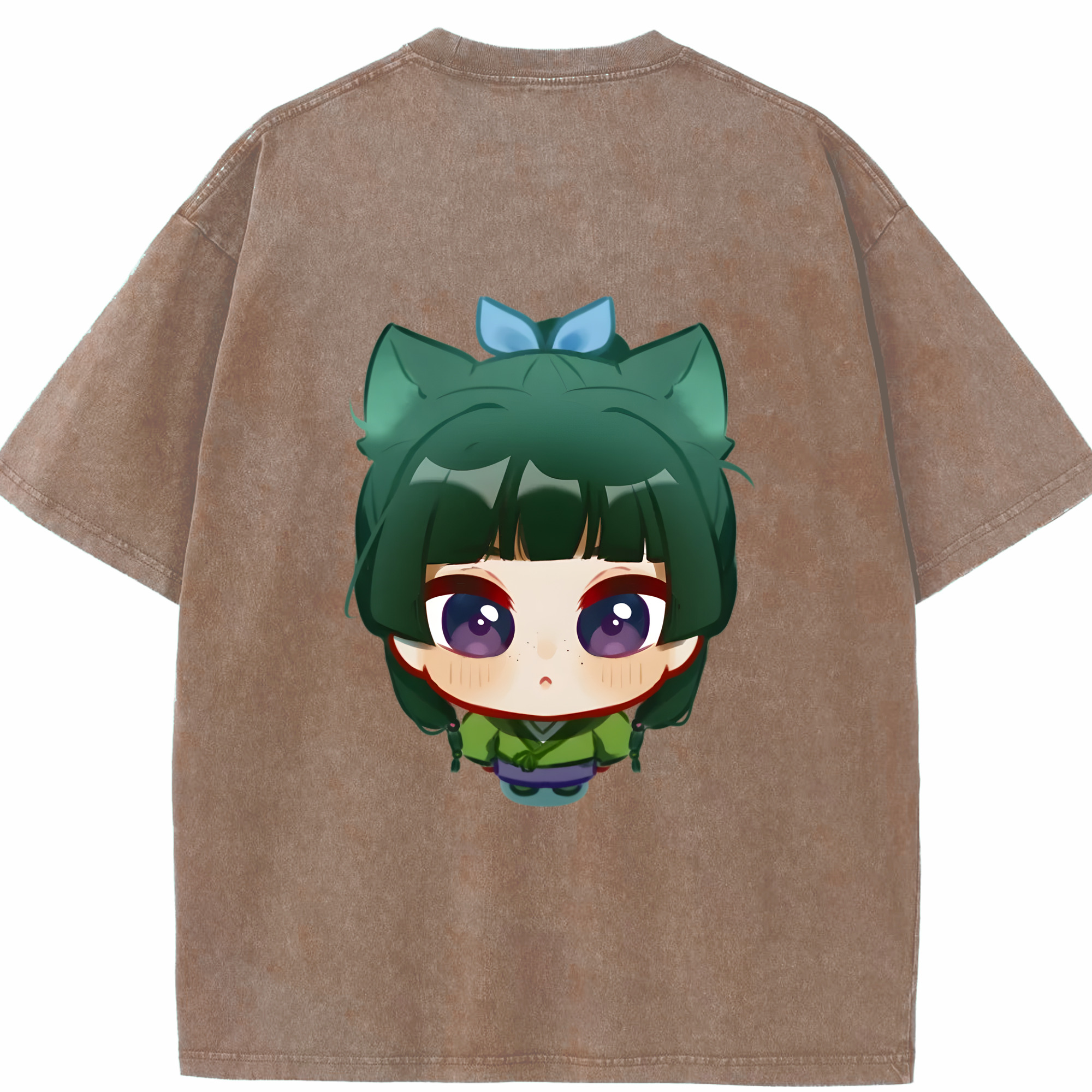 （画像用） 薬屋のひとりごと The Apothecary Diaries 綿100% ヴィンテージ風 半袖Tシャツ（背面プリント）