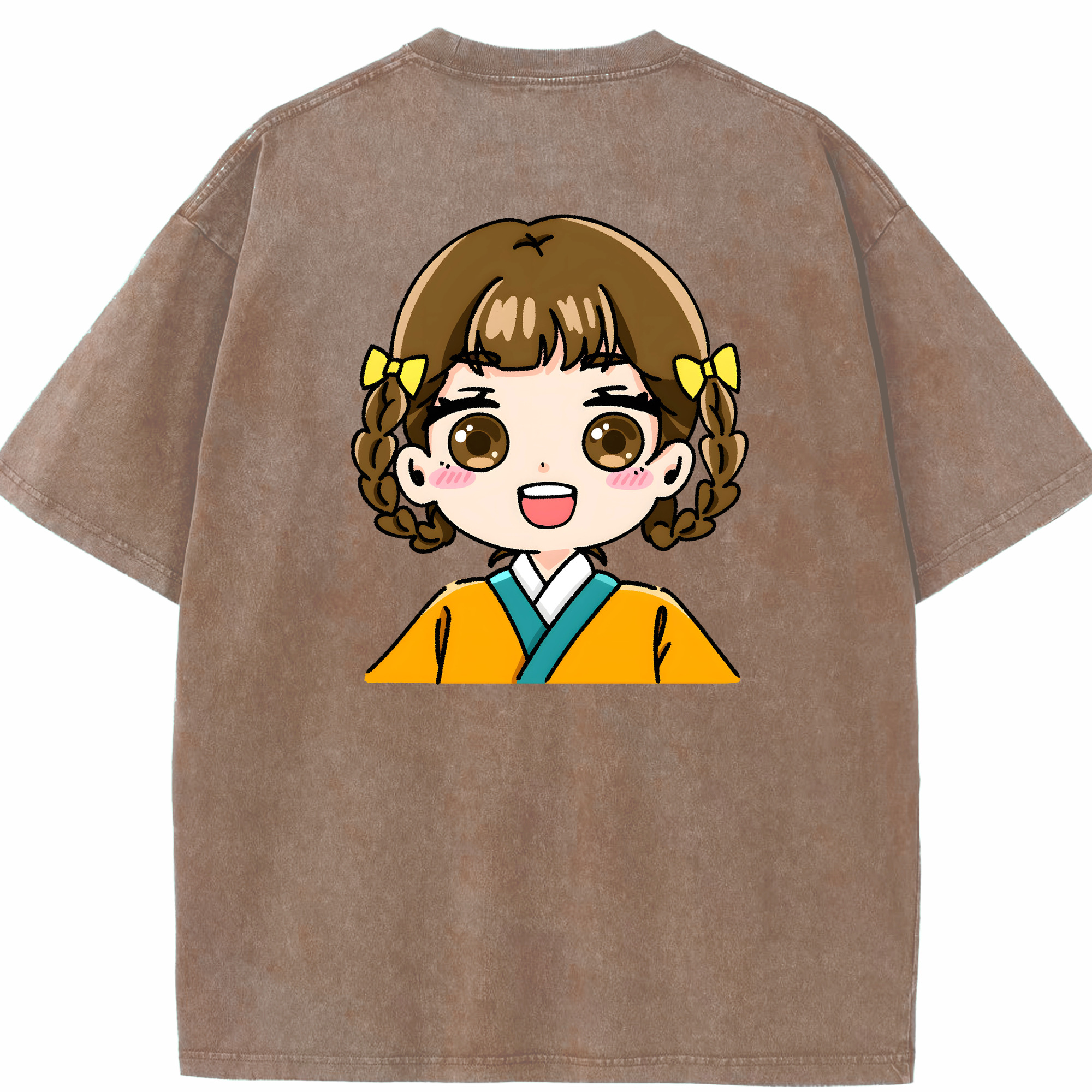 （画像用） 薬屋のひとりごと The Apothecary Diaries 綿100% ヴィンテージ風 半袖Tシャツ（背面プリント）