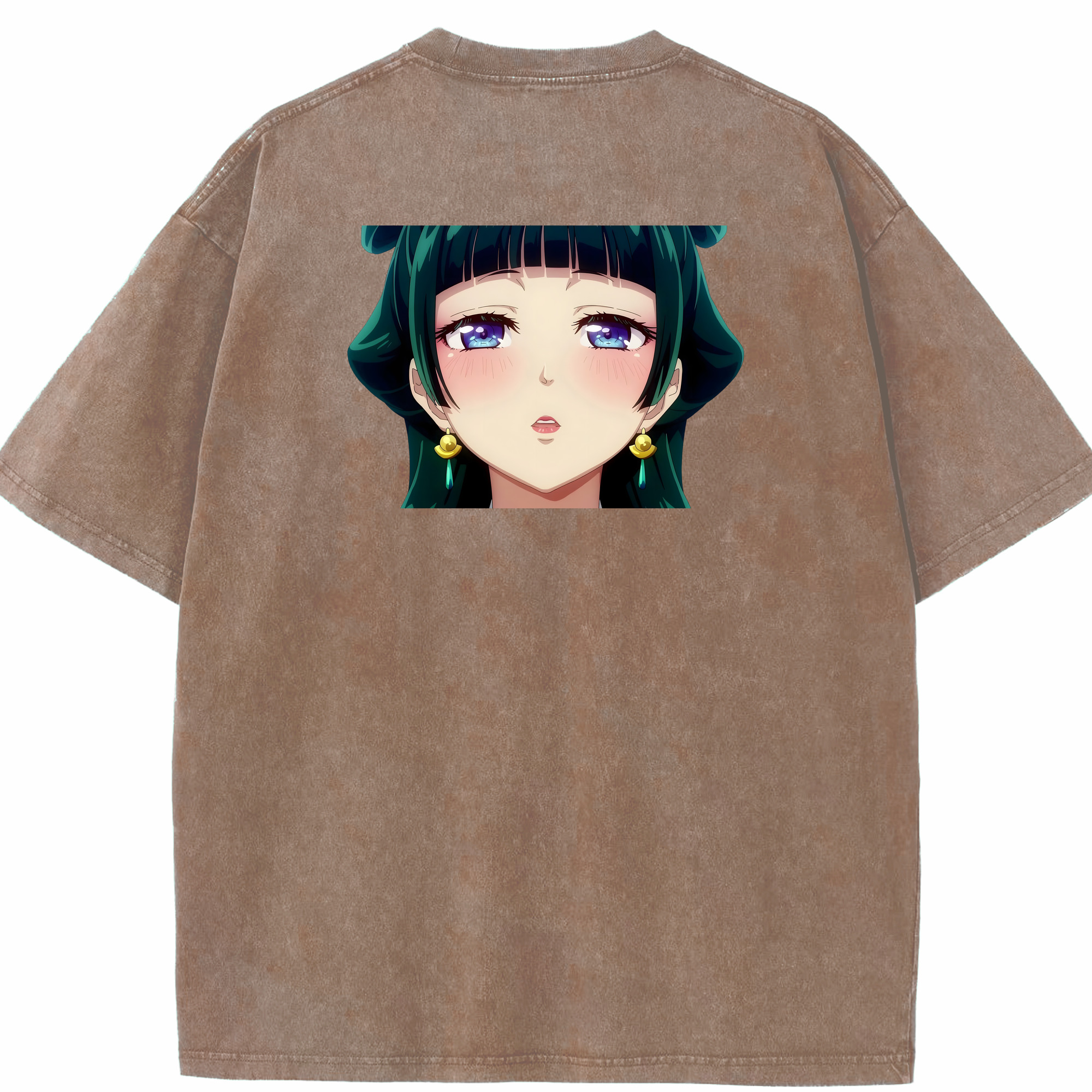 （画像用） 薬屋のひとりごと The Apothecary Diaries 綿100% ヴィンテージ風 半袖Tシャツ（背面プリント）