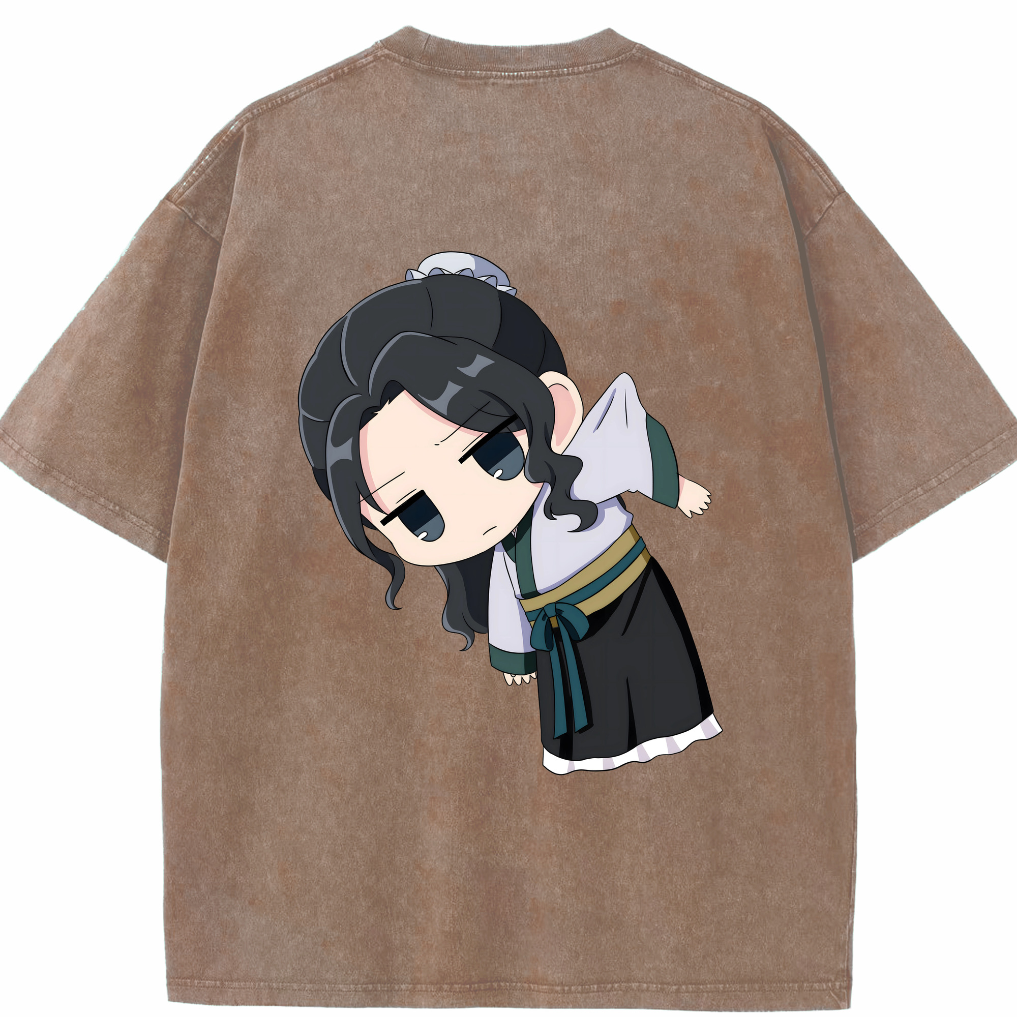 （画像用） 薬屋のひとりごと The Apothecary Diaries 綿100% ヴィンテージ風 半袖Tシャツ（背面プリント）