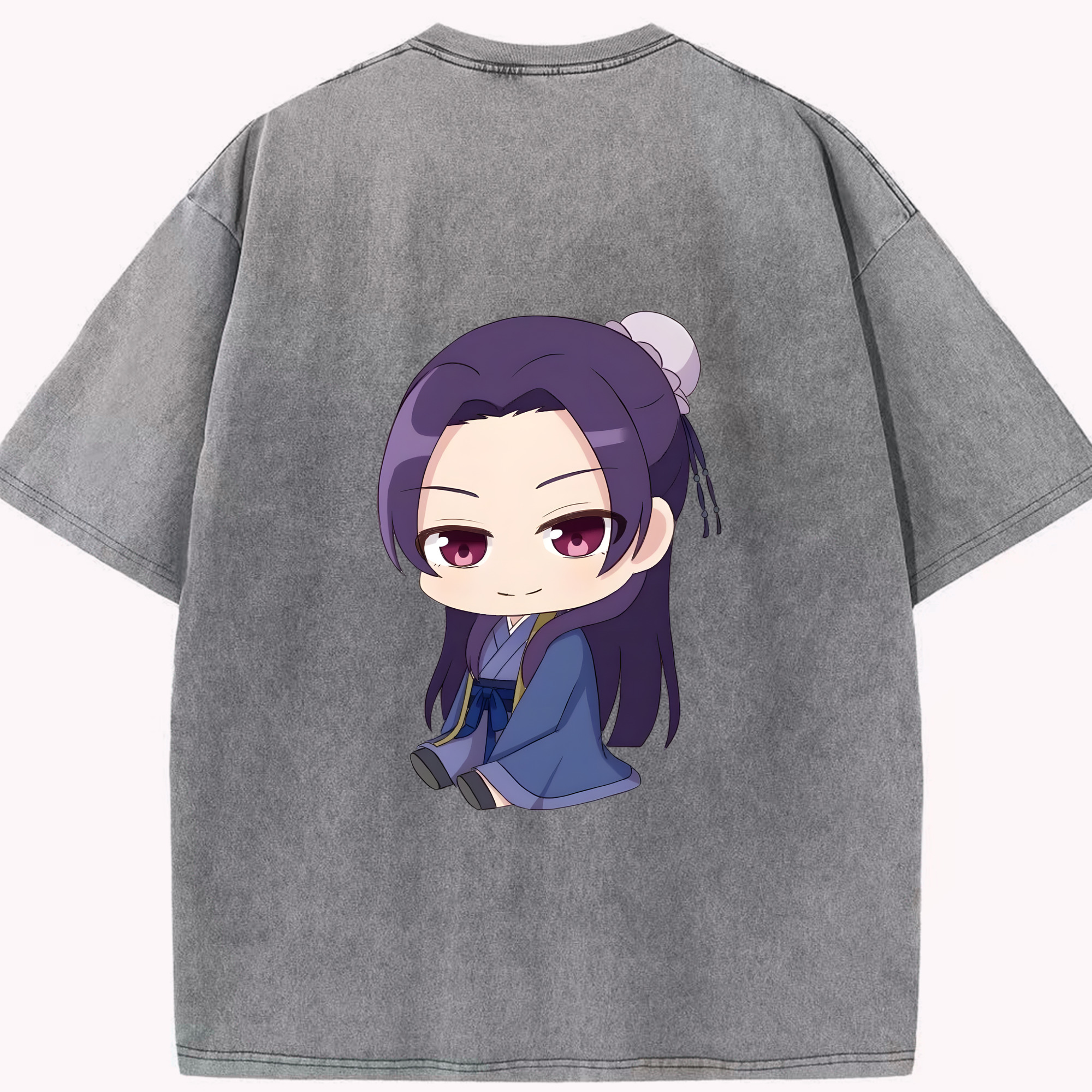 （画像用） 薬屋のひとりごと The Apothecary Diaries 綿100% ヴィンテージ風 半袖Tシャツ（背面プリント）