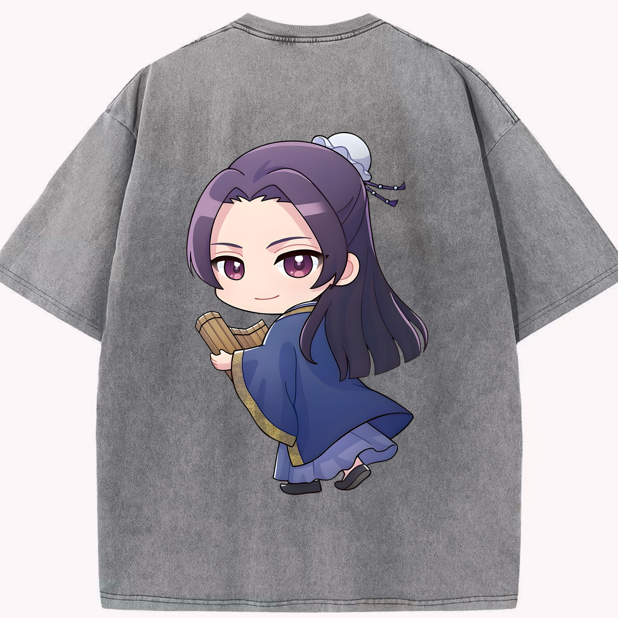 （画像用） 薬屋のひとりごと The Apothecary Diaries 綿100% ヴィンテージ風 半袖Tシャツ（背面プリント）