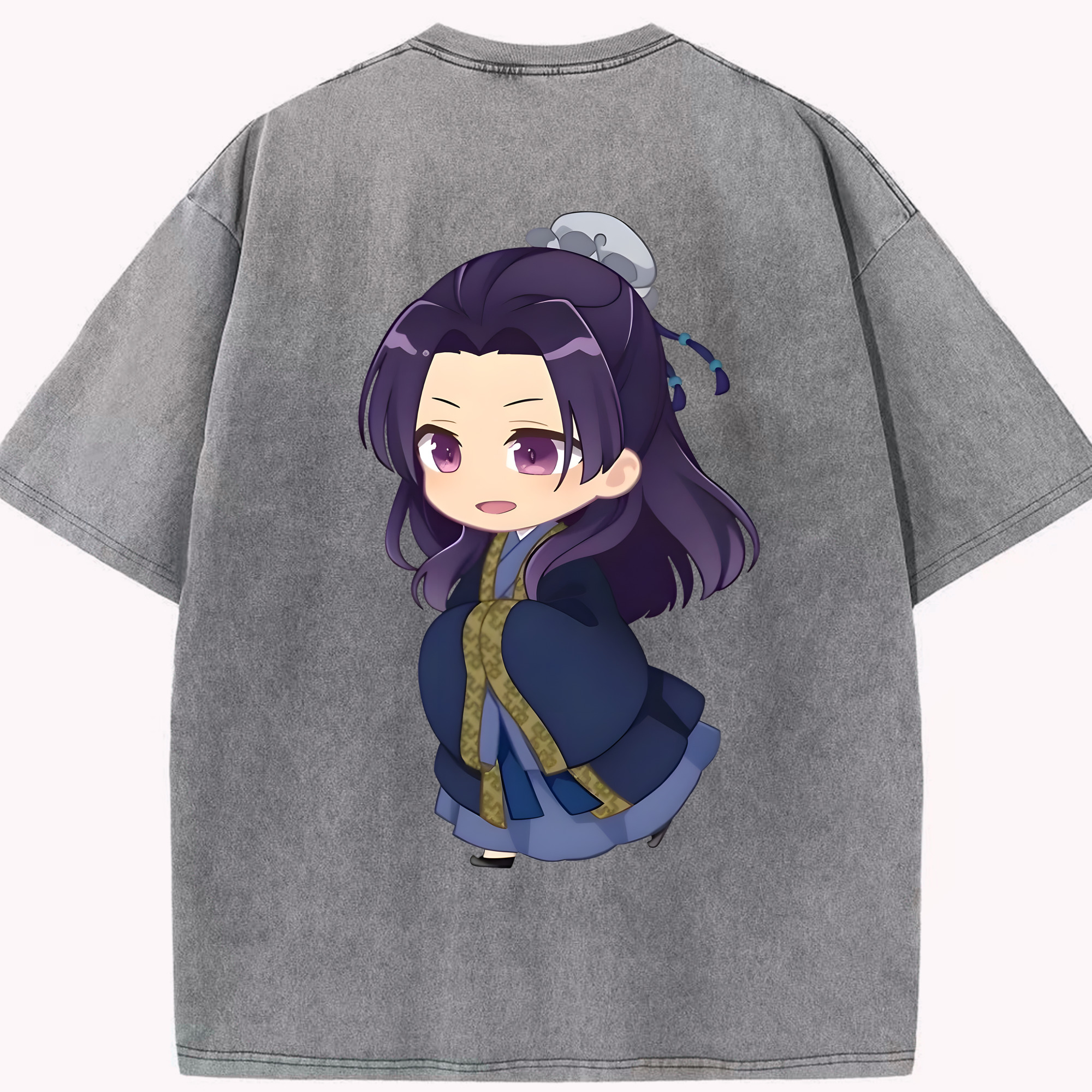 （画像用） 薬屋のひとりごと The Apothecary Diaries 綿100% ヴィンテージ風 半袖Tシャツ（背面プリント）