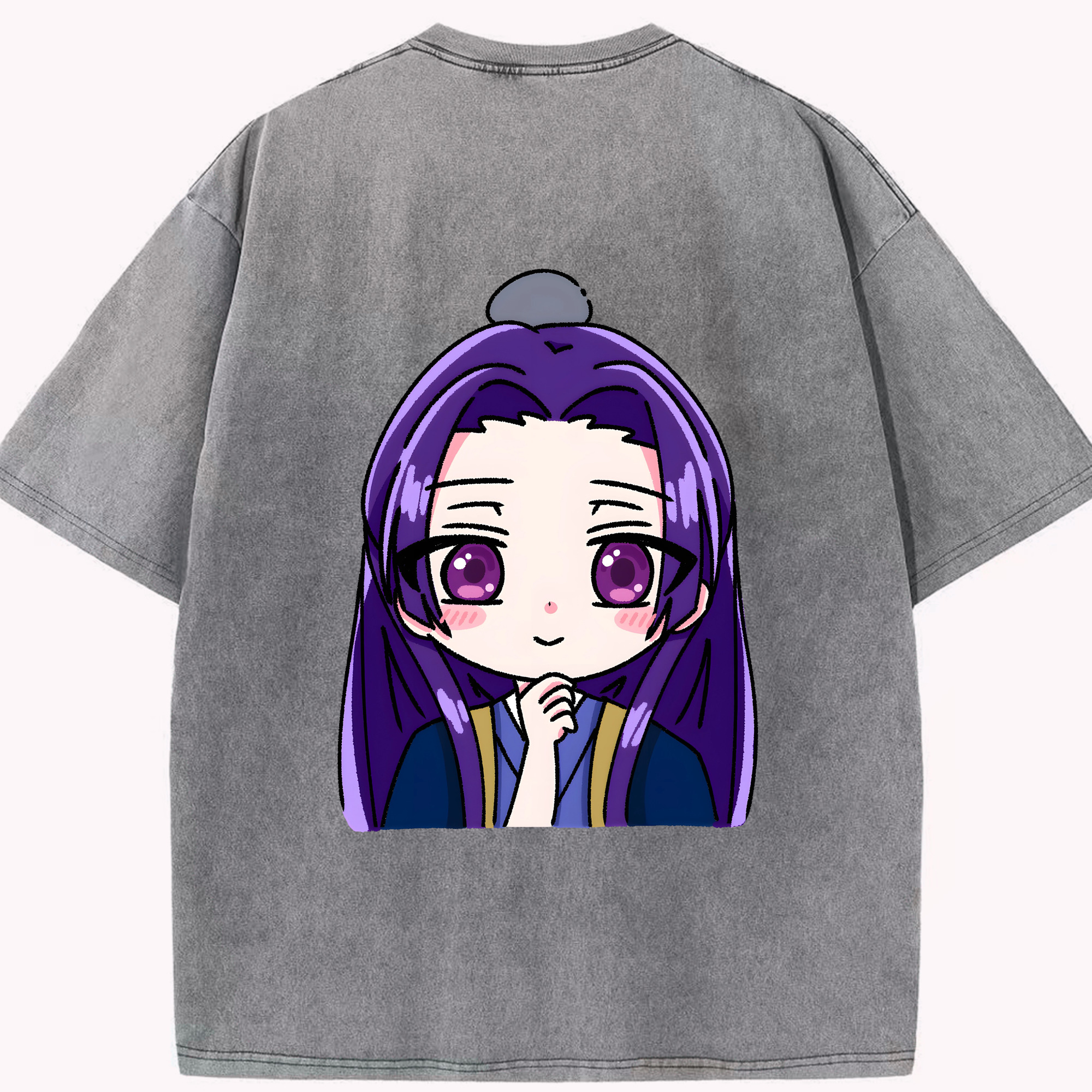 （画像用） 薬屋のひとりごと The Apothecary Diaries 綿100% ヴィンテージ風 半袖Tシャツ（背面プリント）