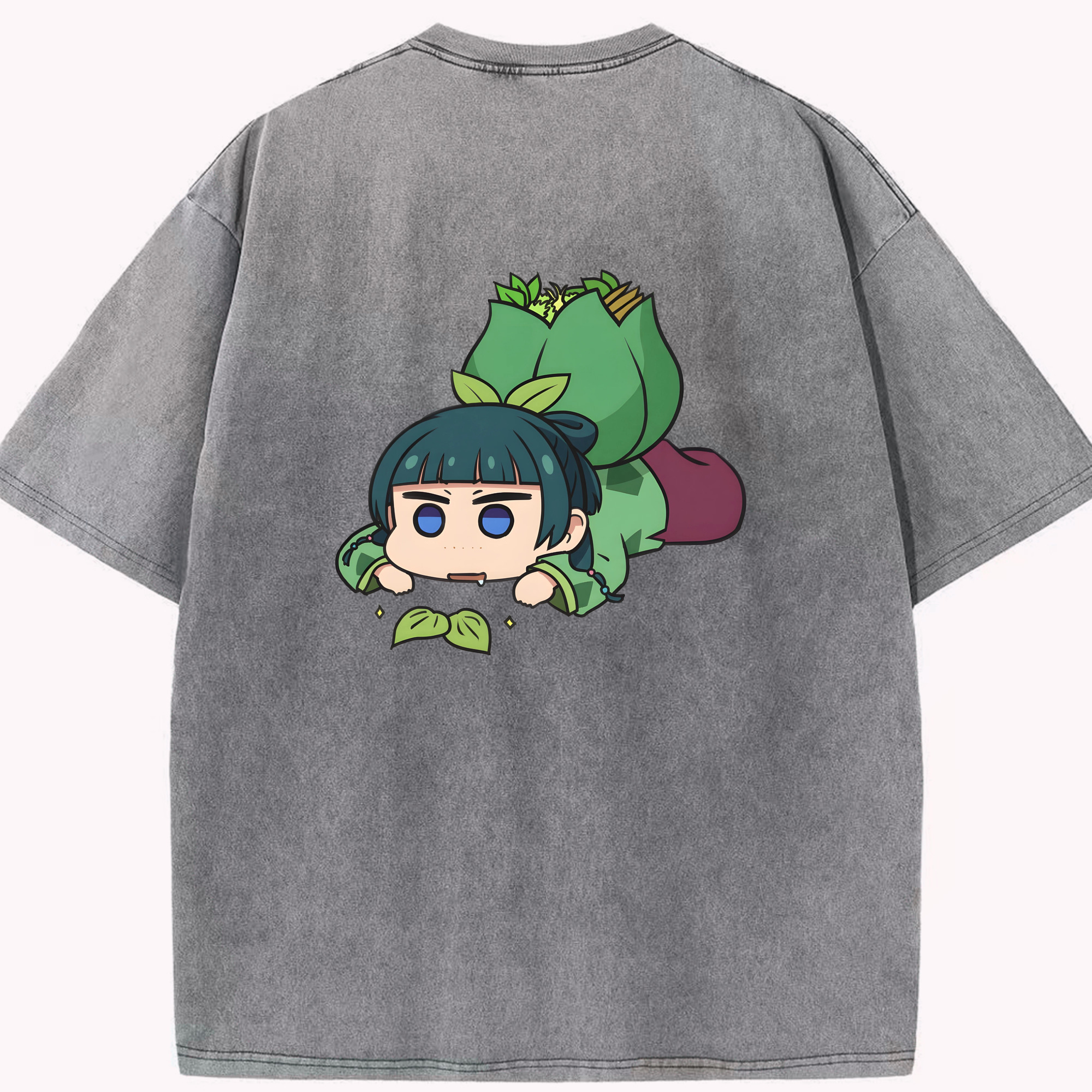 （画像用） 薬屋のひとりごと The Apothecary Diaries 綿100% ヴィンテージ風 半袖Tシャツ（背面プリント）