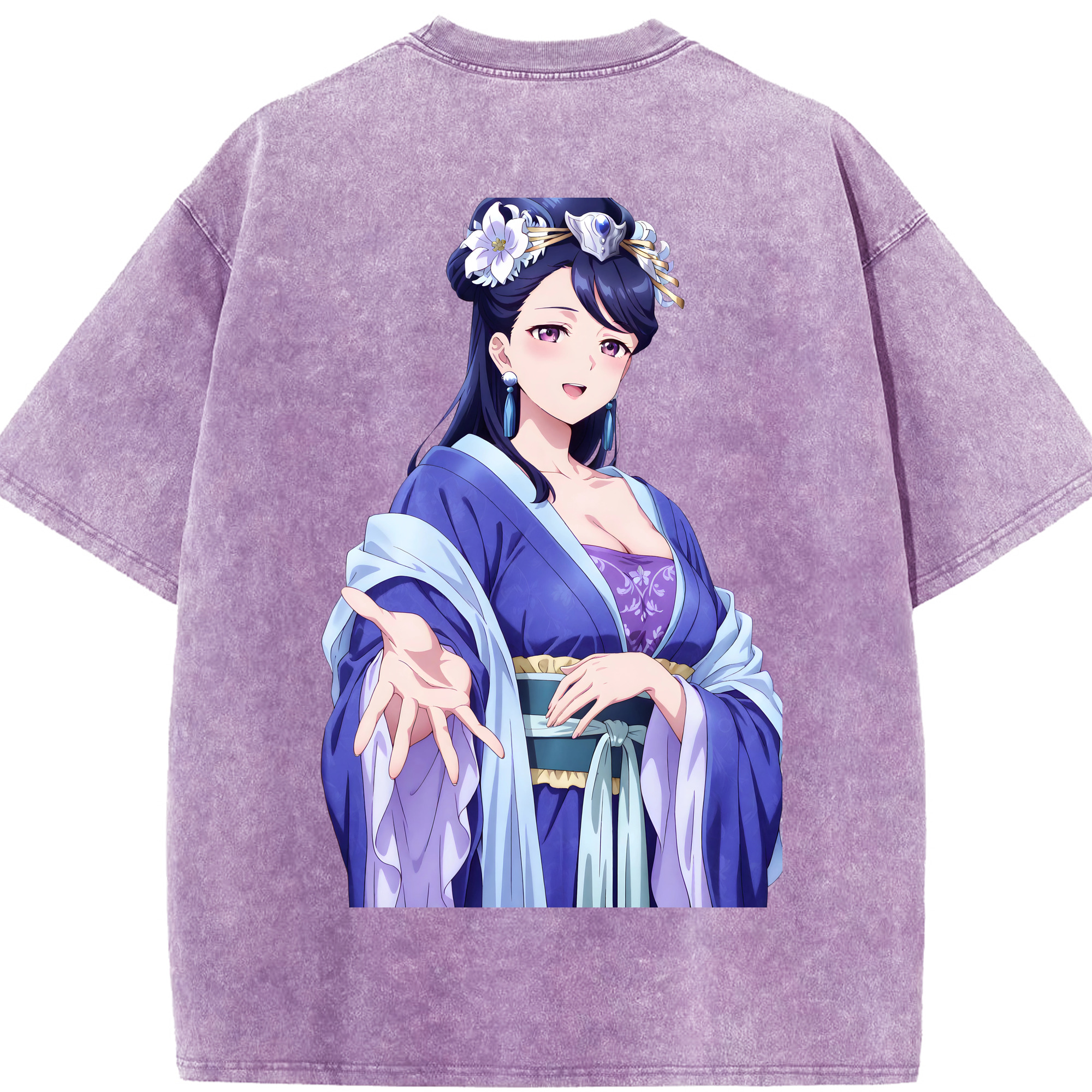 （画像用） 薬屋のひとりごと The Apothecary Diaries 綿100% ヴィンテージ風 半袖Tシャツ（背面プリント）