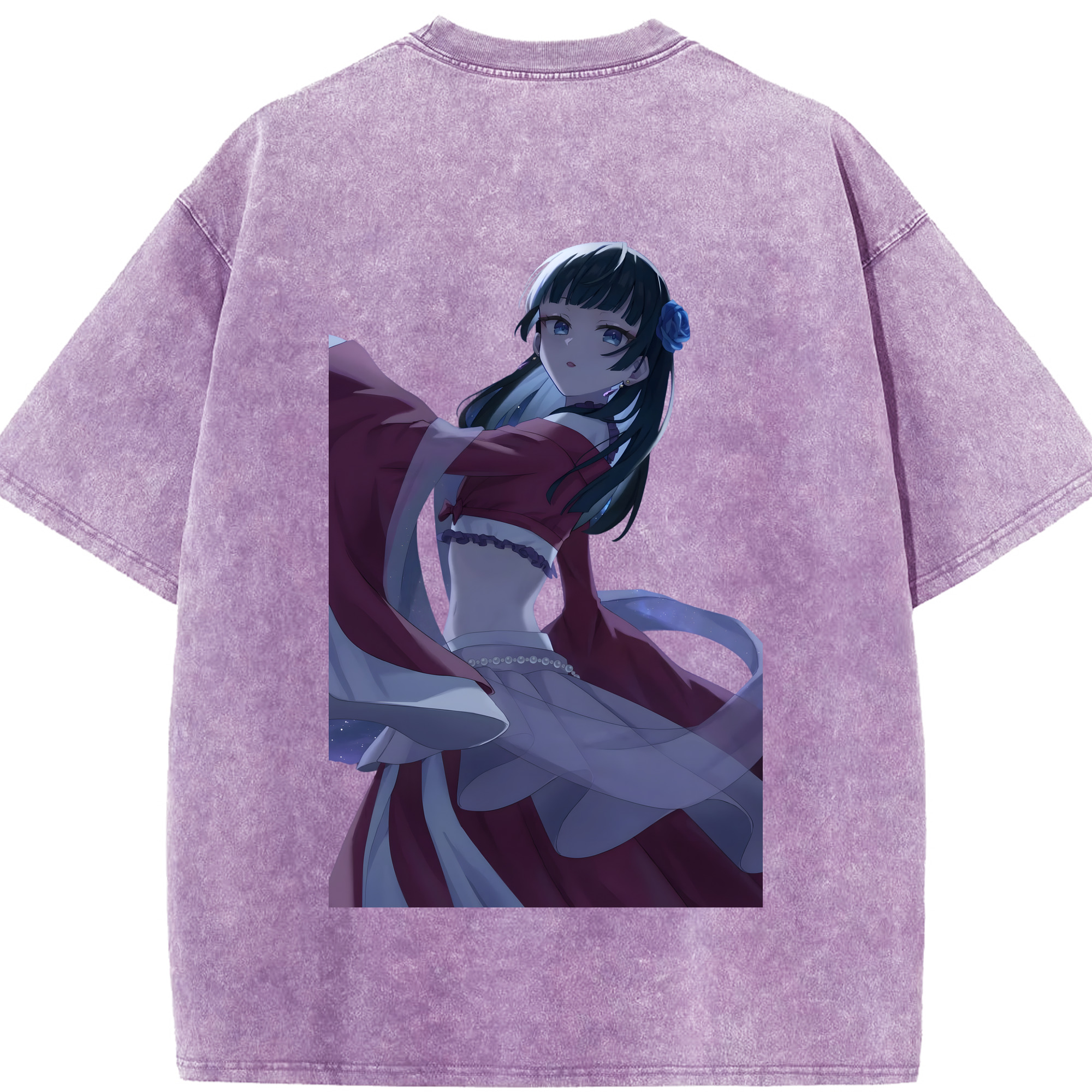 （画像用） 薬屋のひとりごと The Apothecary Diaries 綿100% ヴィンテージ風 半袖Tシャツ（背面プリント）