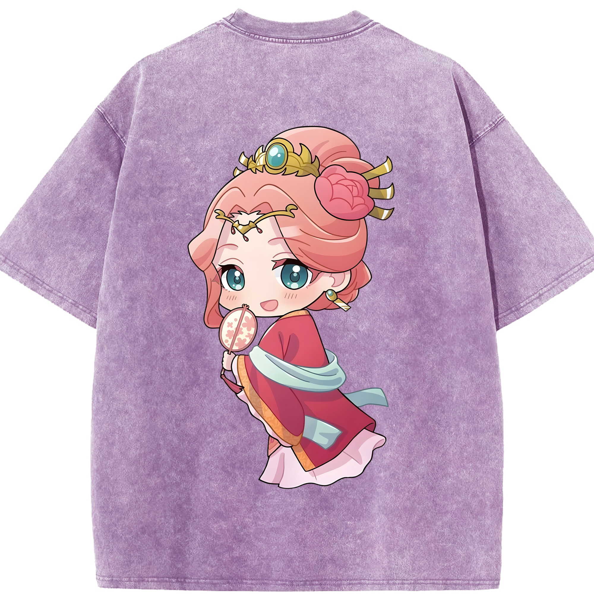 （画像用） 薬屋のひとりごと The Apothecary Diaries 綿100% ヴィンテージ風 半袖Tシャツ（背面プリント）