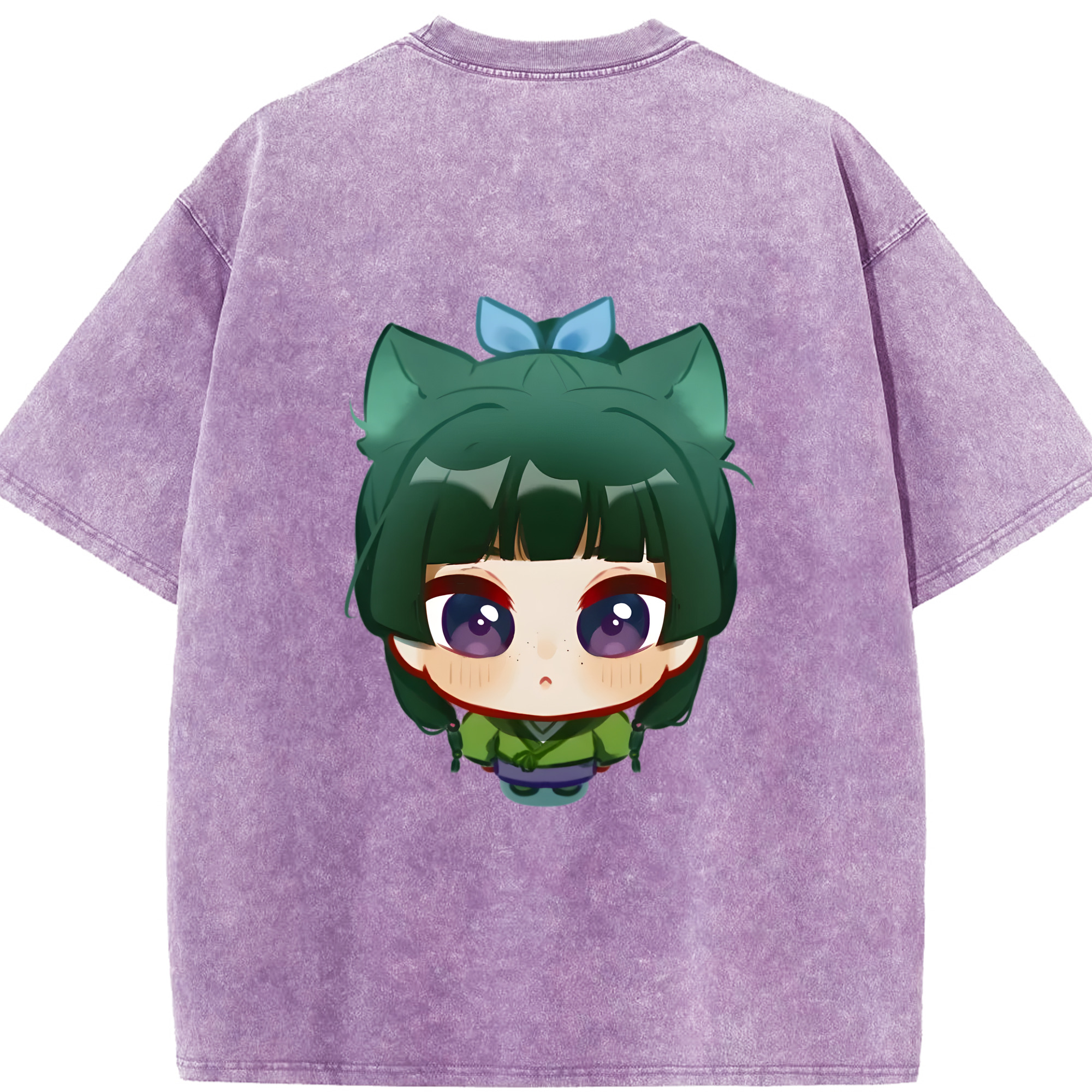 （画像用） 薬屋のひとりごと The Apothecary Diaries 綿100% ヴィンテージ風 半袖Tシャツ（背面プリント）