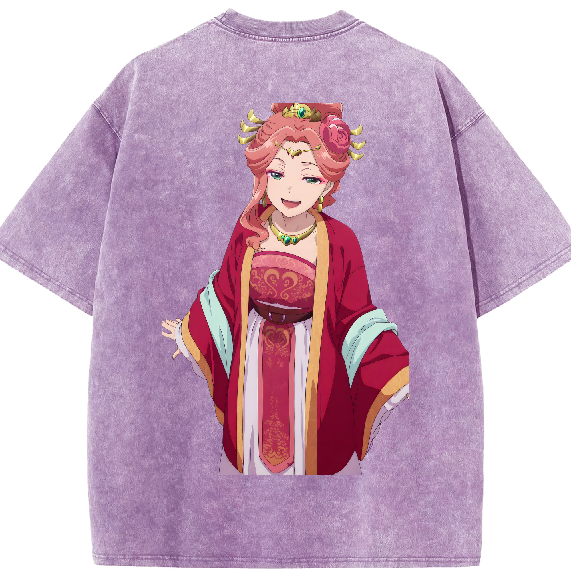（画像用） 薬屋のひとりごと The Apothecary Diaries 綿100% ヴィンテージ風 半袖Tシャツ（背面プリント）