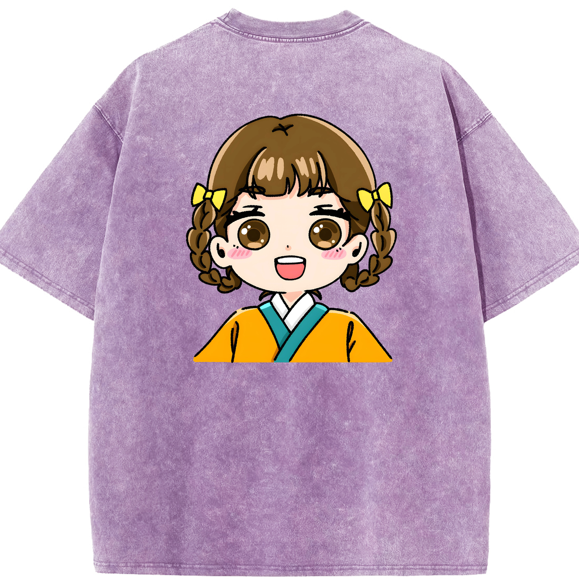 （画像用） 薬屋のひとりごと The Apothecary Diaries 綿100% ヴィンテージ風 半袖Tシャツ（背面プリント）