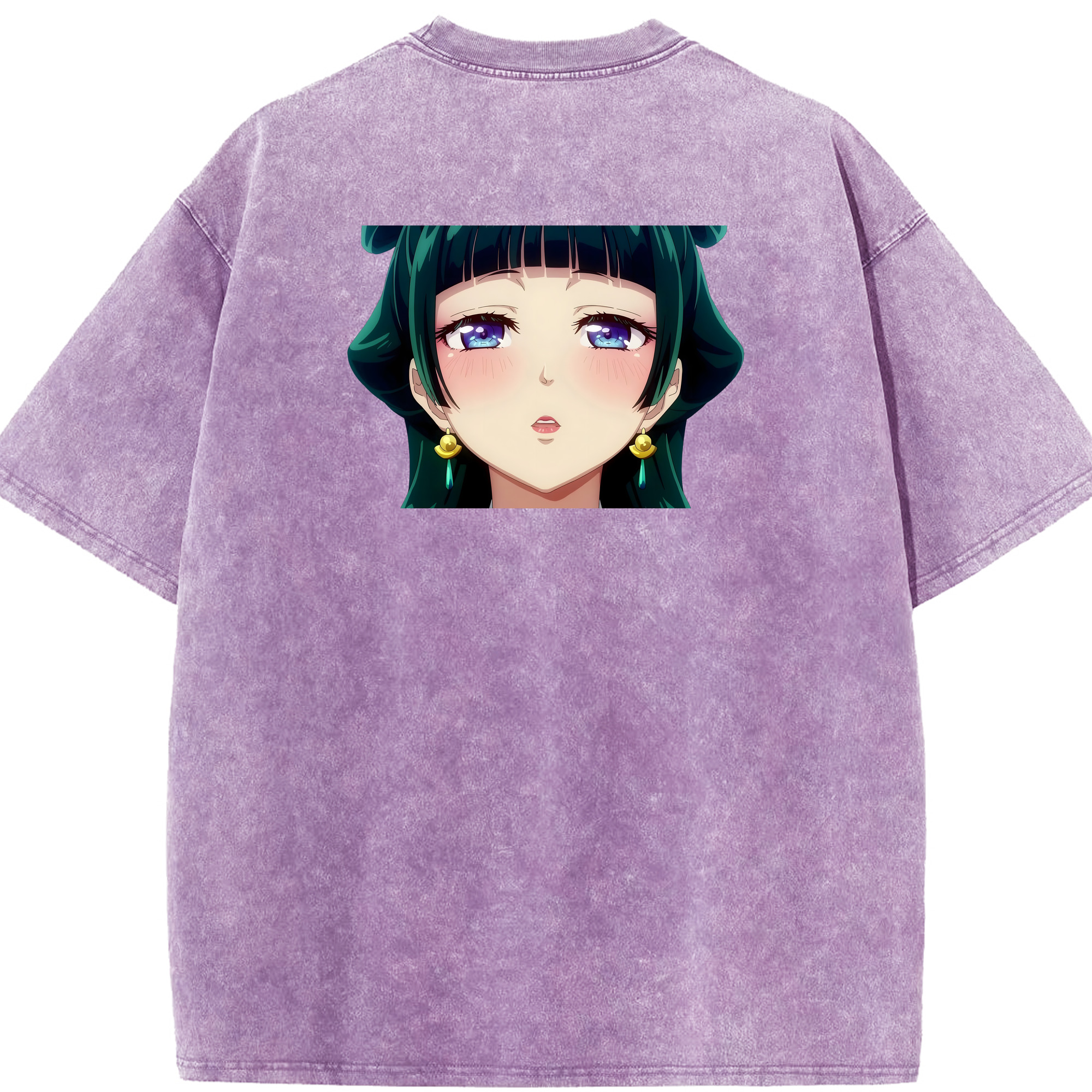 （画像用） 薬屋のひとりごと The Apothecary Diaries 綿100% ヴィンテージ風 半袖Tシャツ（背面プリント）