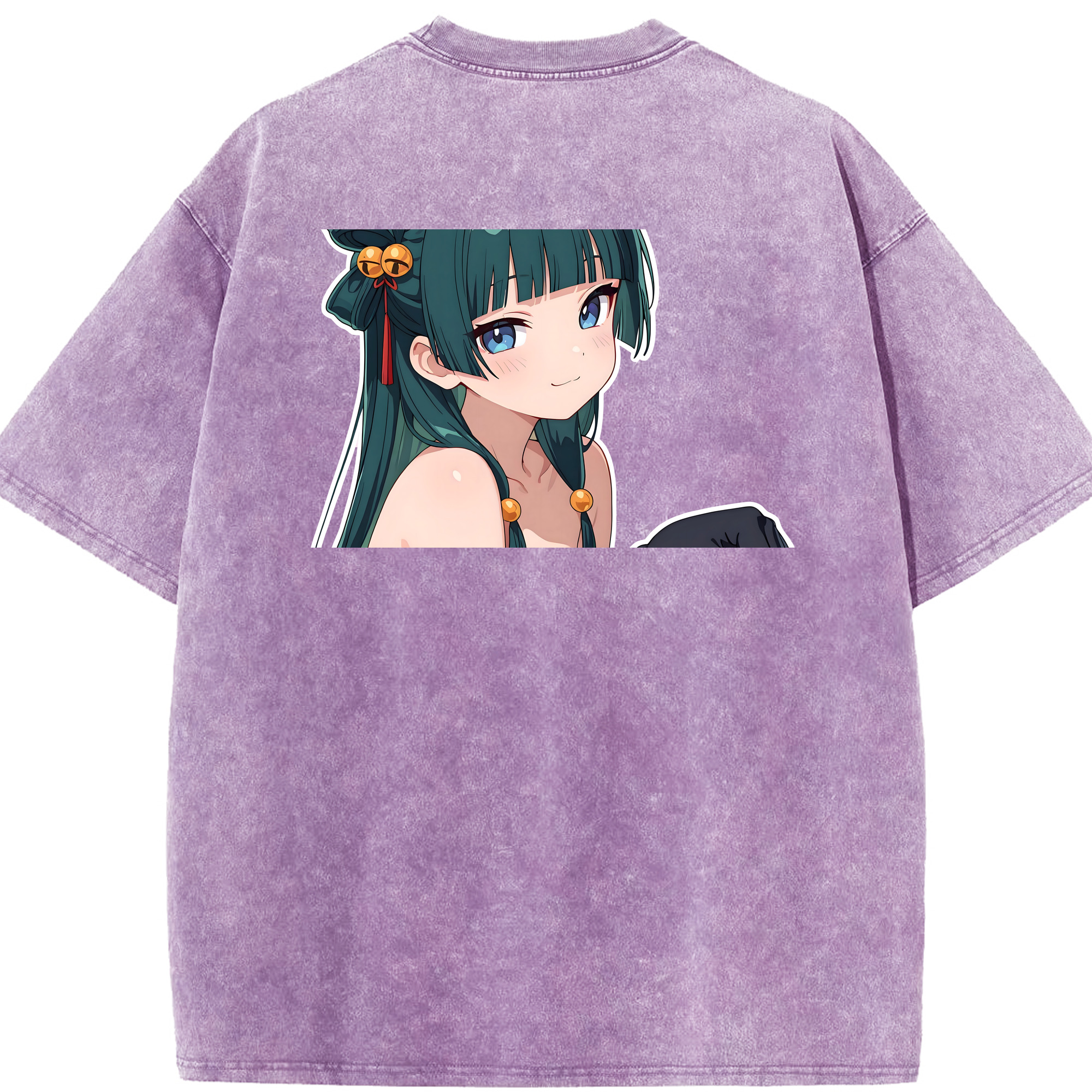 （画像用） 薬屋のひとりごと The Apothecary Diaries 綿100% ヴィンテージ風 半袖Tシャツ（背面プリント）