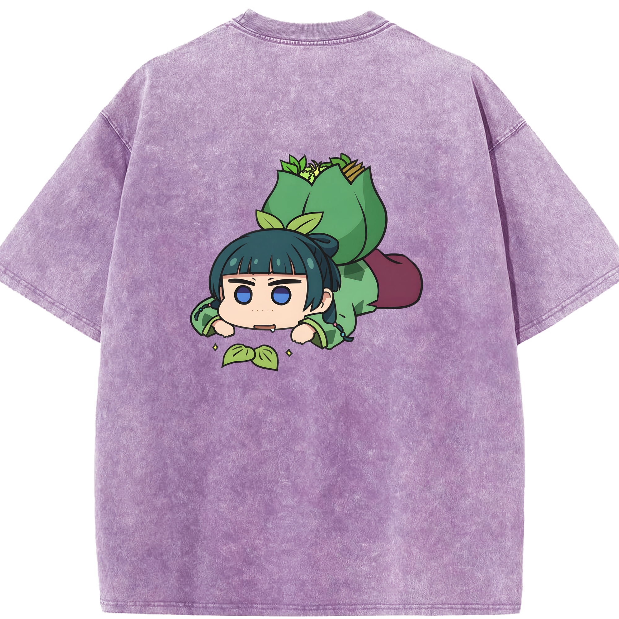 （画像用） 薬屋のひとりごと The Apothecary Diaries 綿100% ヴィンテージ風 半袖Tシャツ（背面プリント）