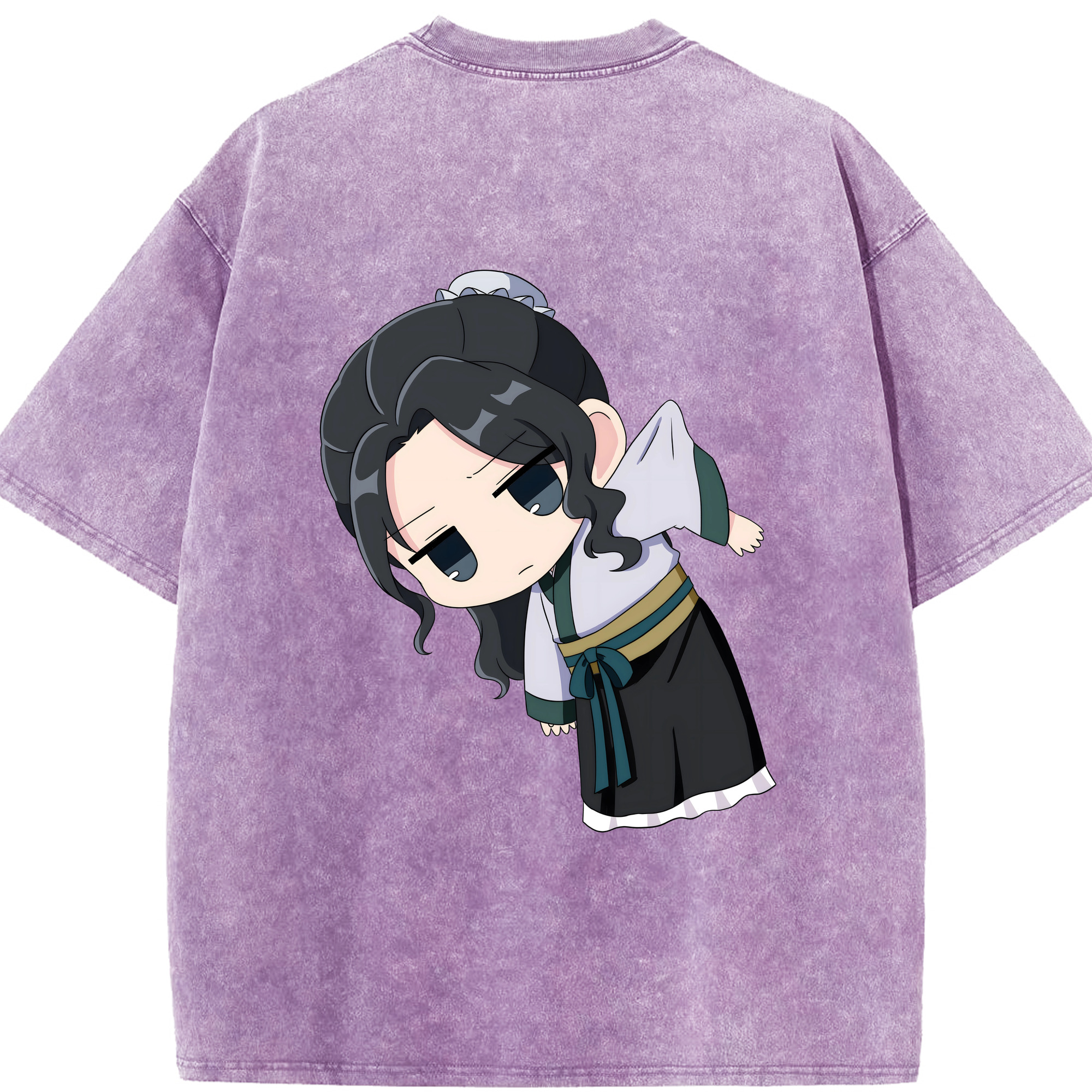 （画像用） 薬屋のひとりごと The Apothecary Diaries 綿100% ヴィンテージ風 半袖Tシャツ（背面プリント）