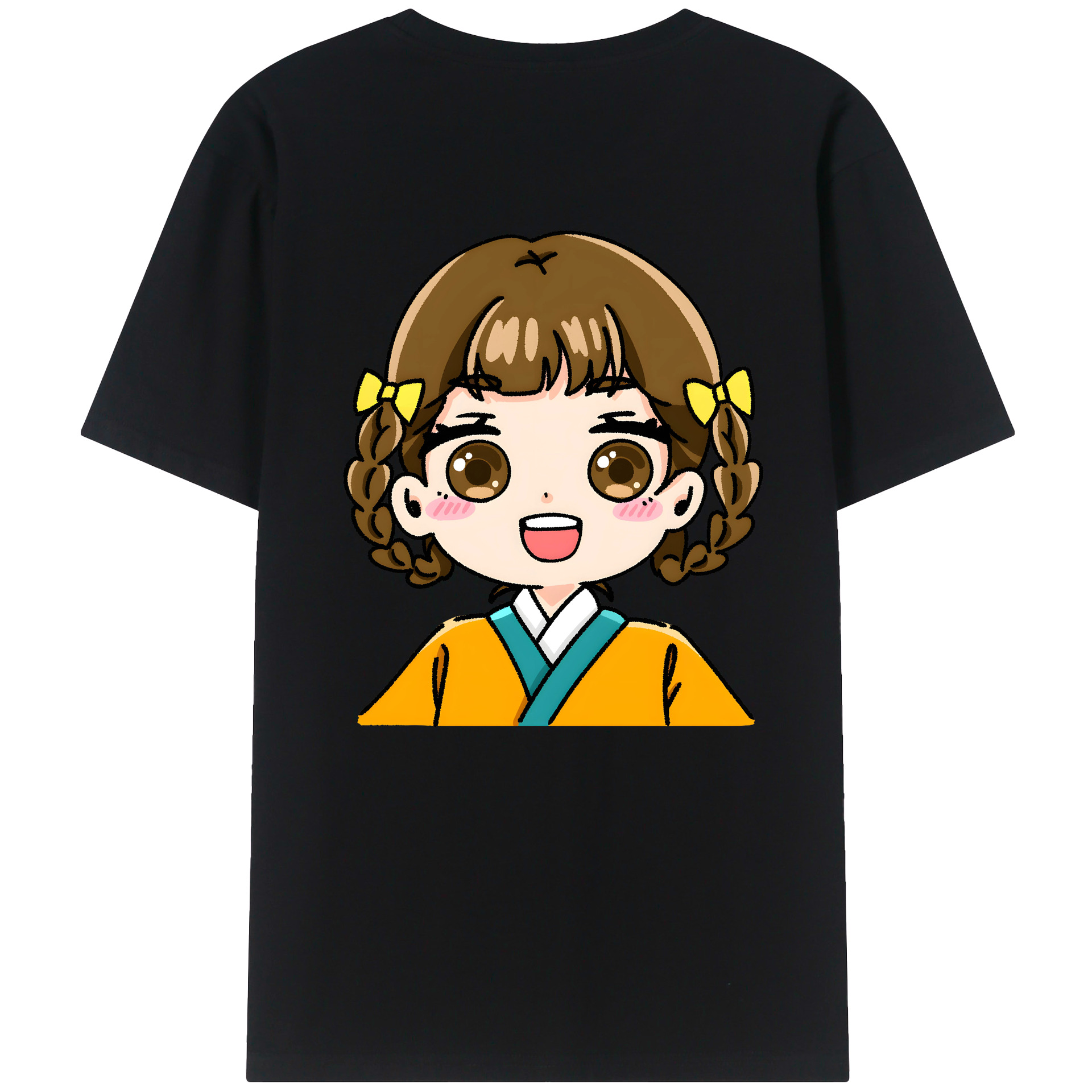 （画像用） 薬屋のひとりごと The Apothecary Diaries 綿100％ メンズ半袖Tシャツ（バックプリント） 通気性