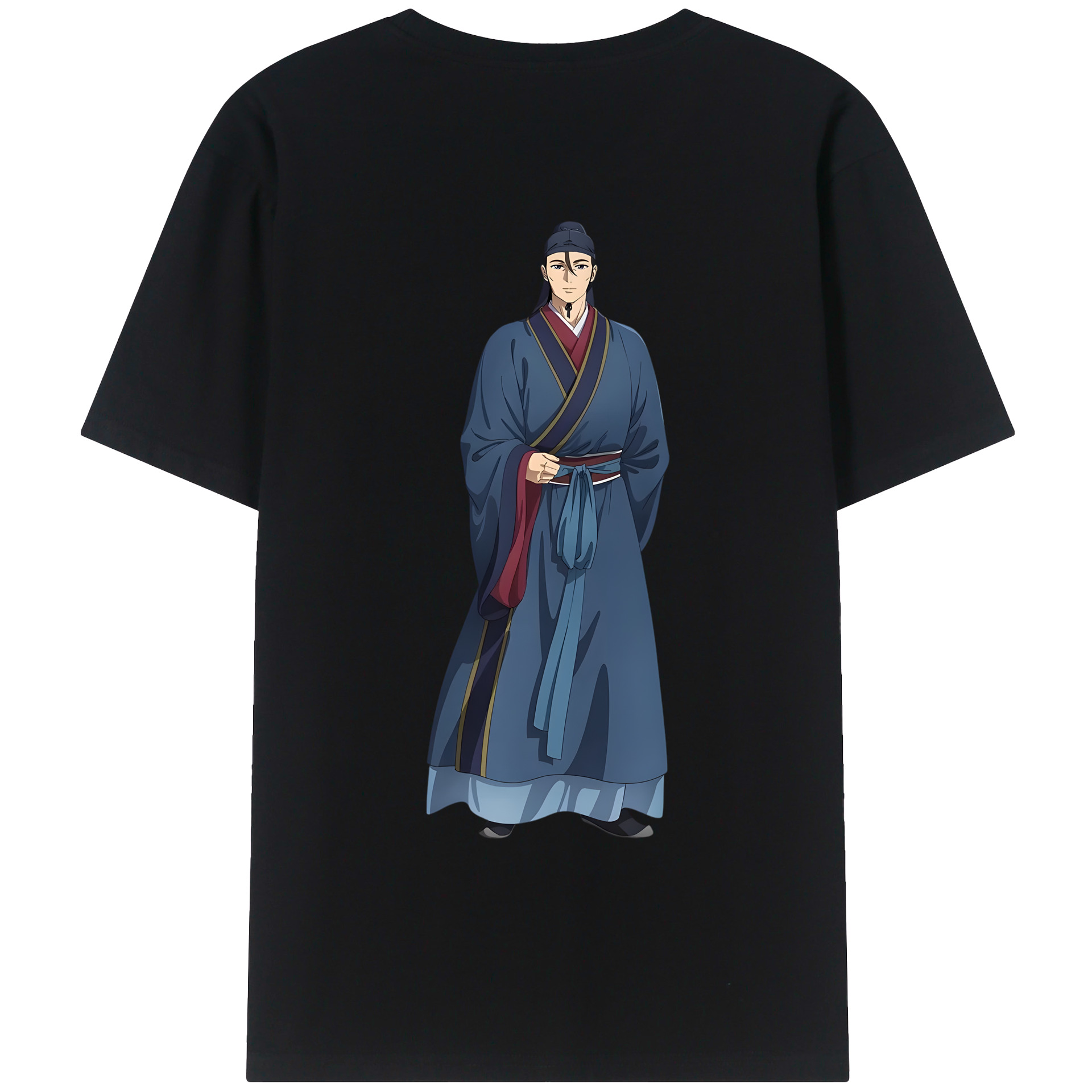 （画像用） 薬屋のひとりごと The Apothecary Diaries 綿100％ メンズ半袖Tシャツ（バックプリント） 通気性