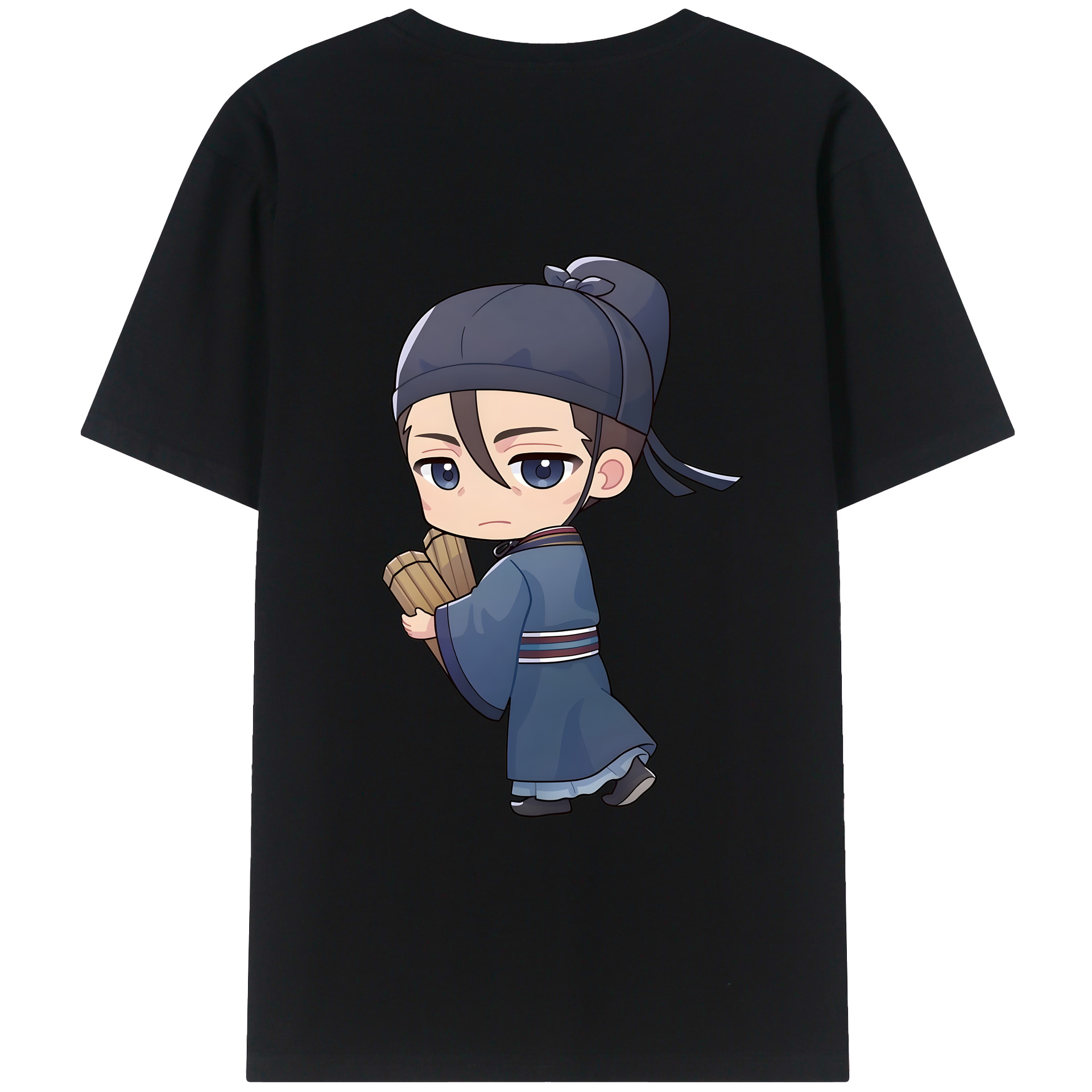 （画像用） 薬屋のひとりごと The Apothecary Diaries 綿100％ メンズ半袖Tシャツ（バックプリント） 通気性