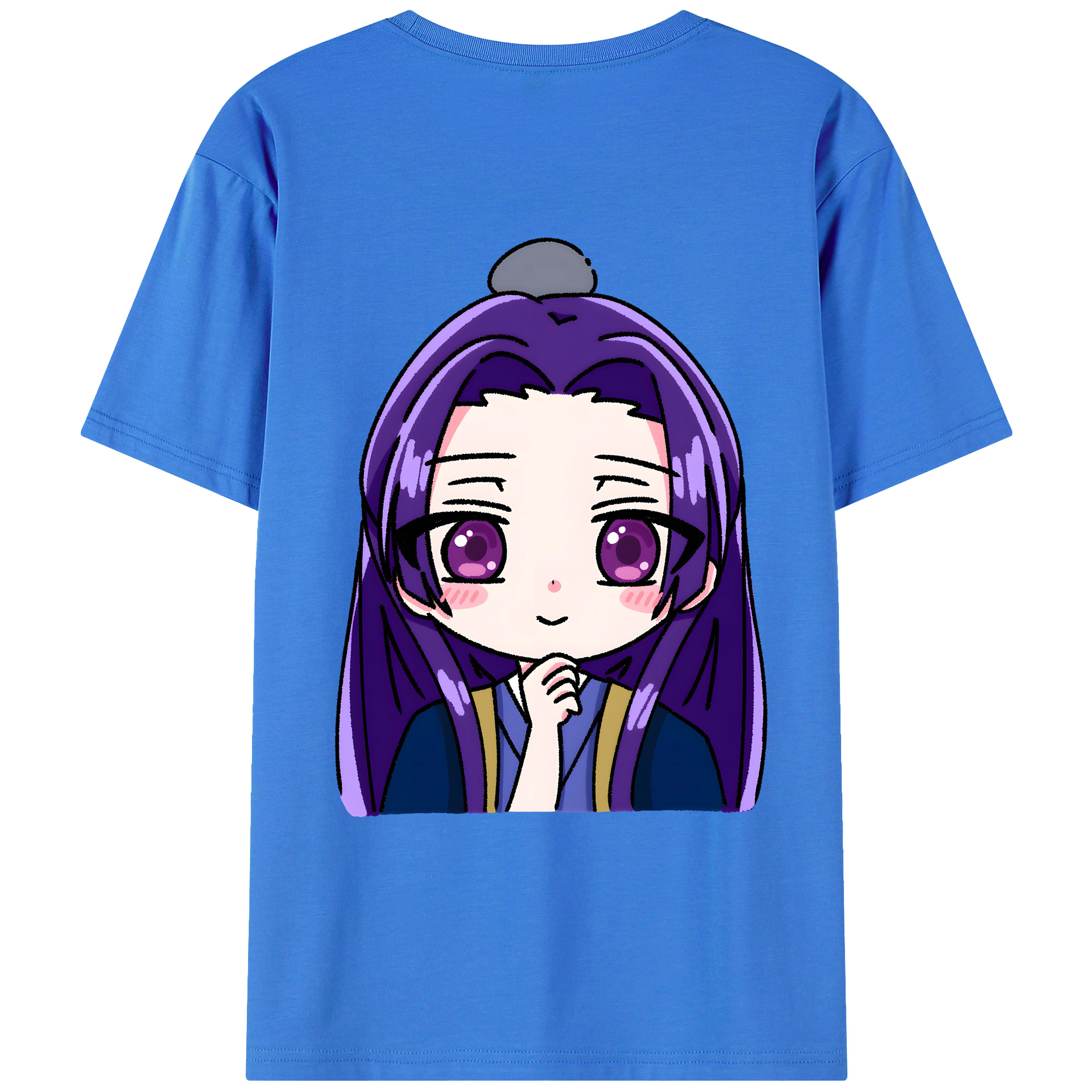 （画像用） 薬屋のひとりごと The Apothecary Diaries 綿100％ メンズ半袖Tシャツ（バックプリント） 通気性