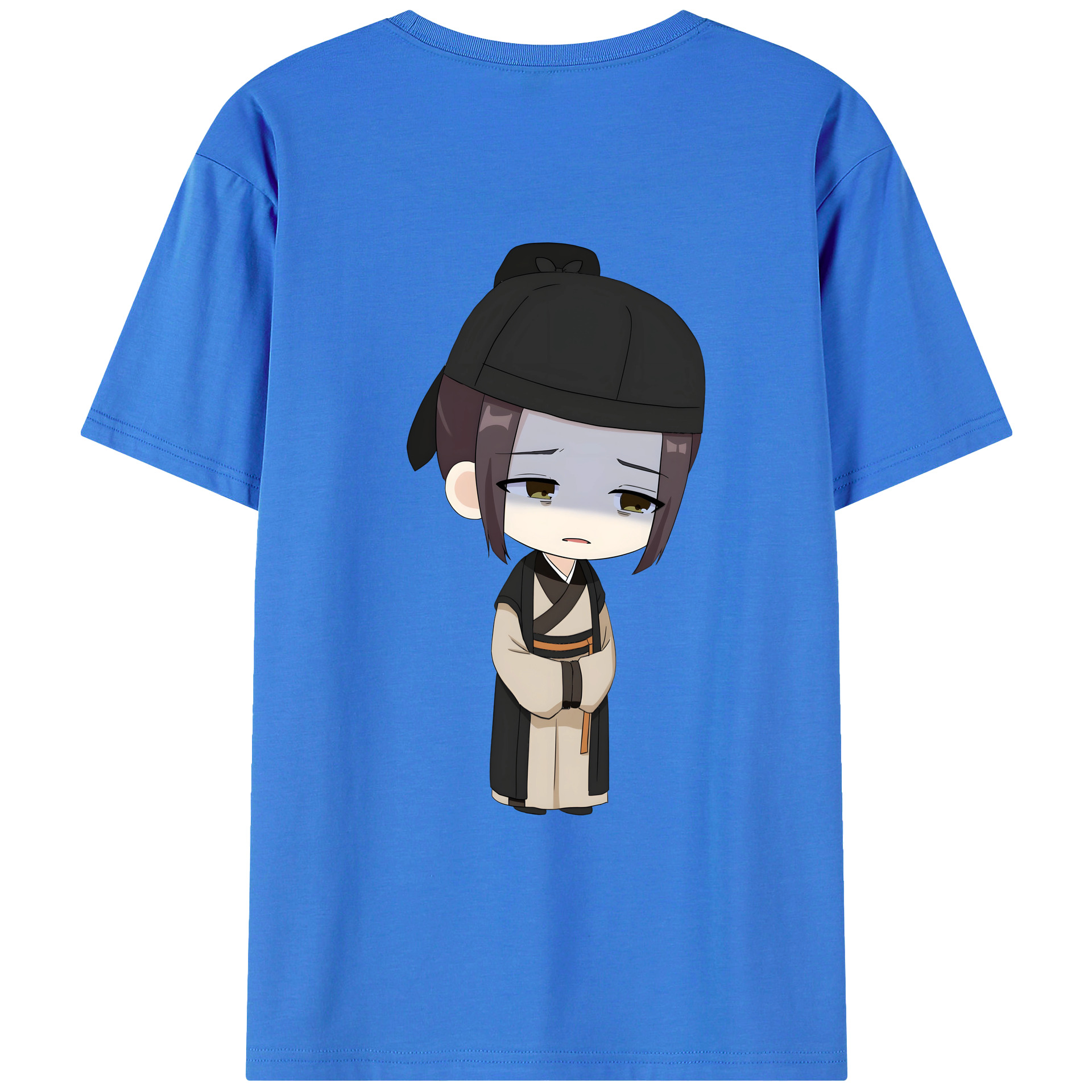 （画像用） 薬屋のひとりごと The Apothecary Diaries 綿100％ メンズ半袖Tシャツ（バックプリント） 通気性