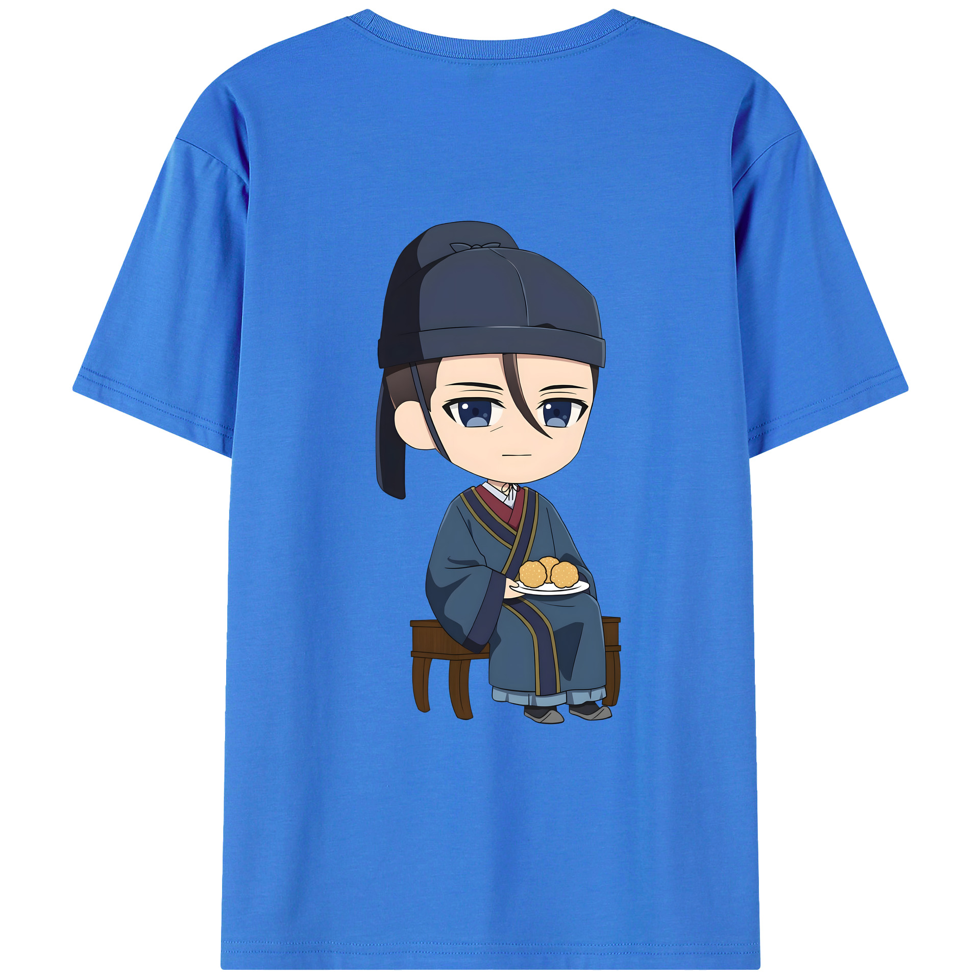 （画像用） 薬屋のひとりごと The Apothecary Diaries 綿100％ メンズ半袖Tシャツ（バックプリント） 通気性