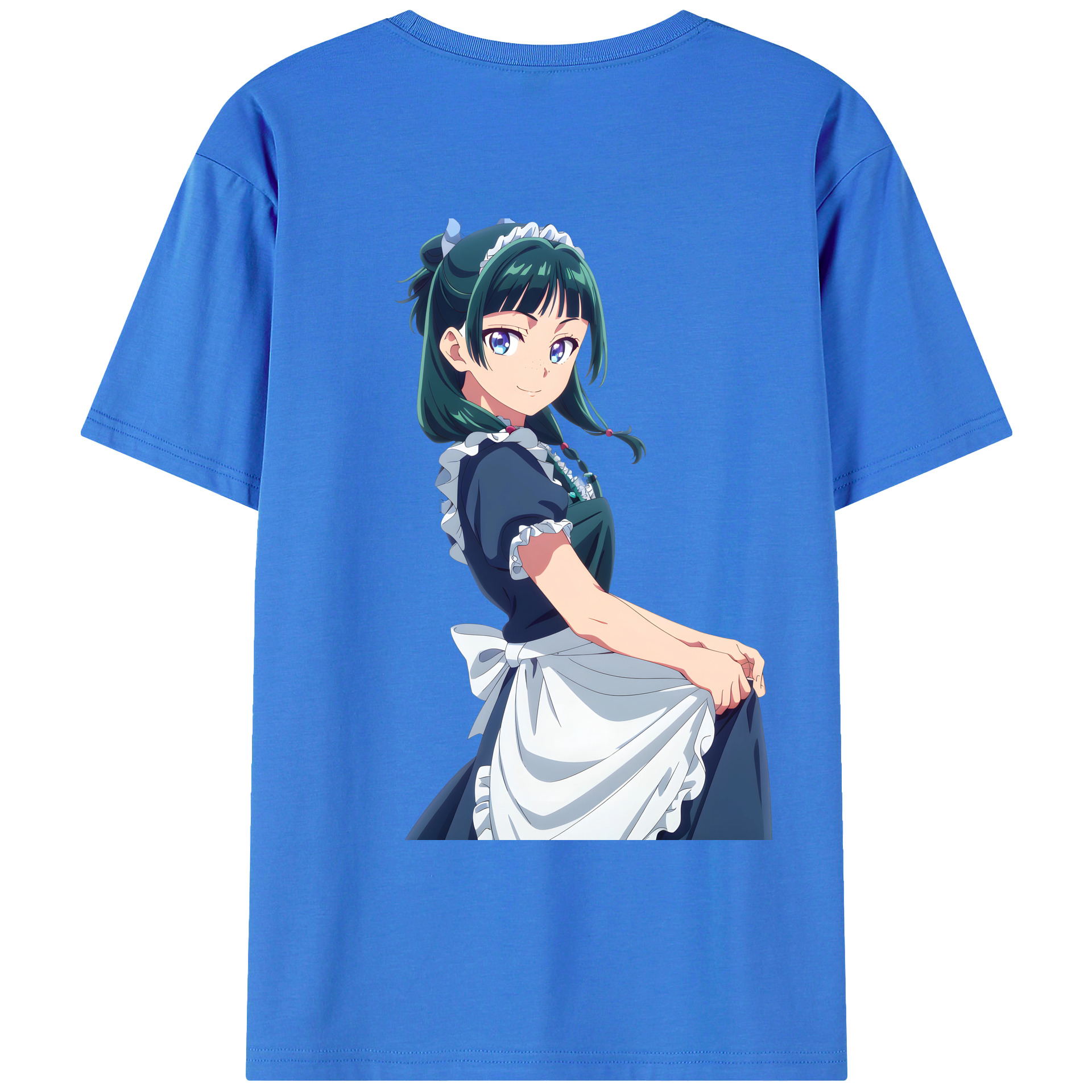 （画像用） 薬屋のひとりごと The Apothecary Diaries 綿100％ メンズ半袖Tシャツ（バックプリント） 通気性