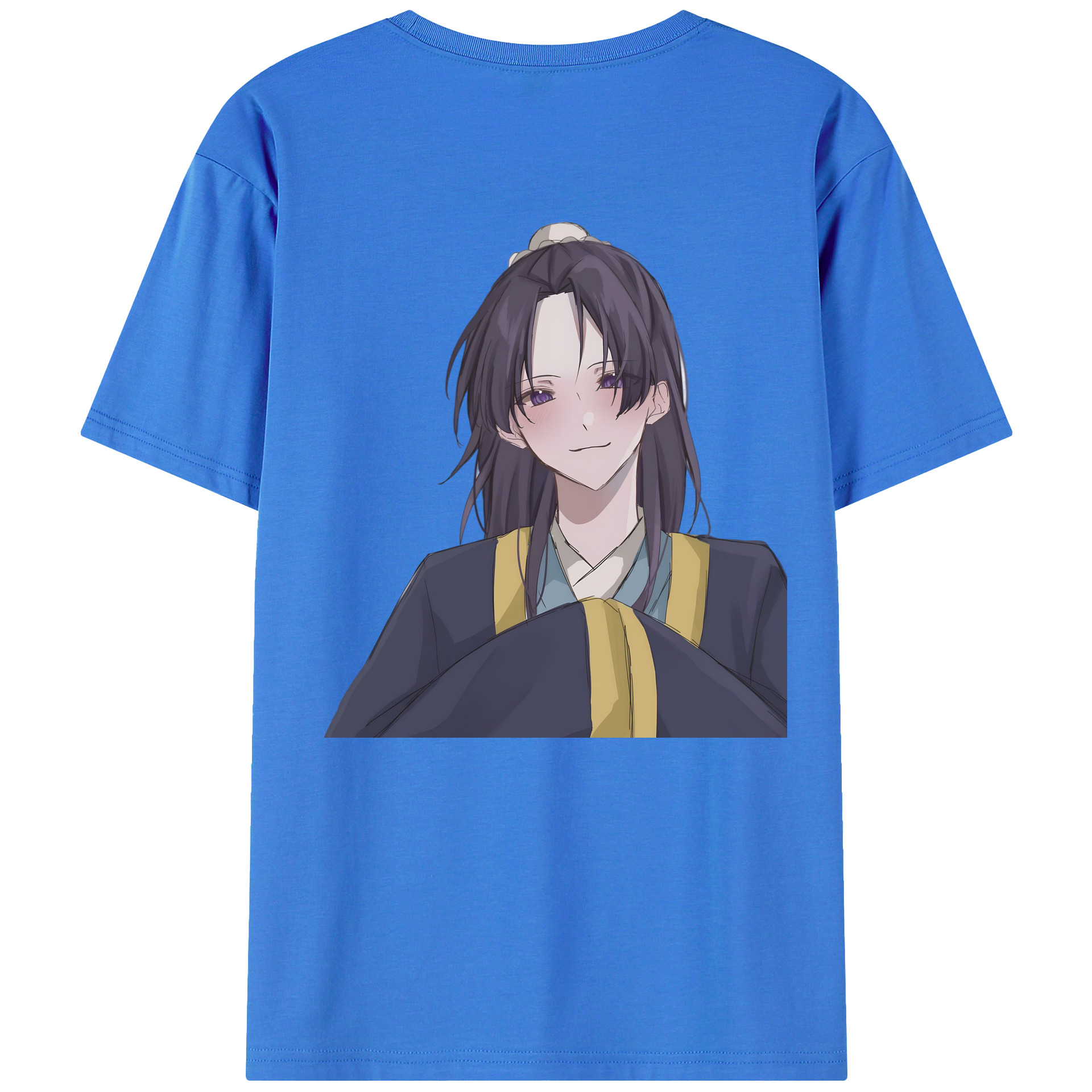 （画像用） 薬屋のひとりごと The Apothecary Diaries 綿100％ メンズ半袖Tシャツ（バックプリント） 通気性