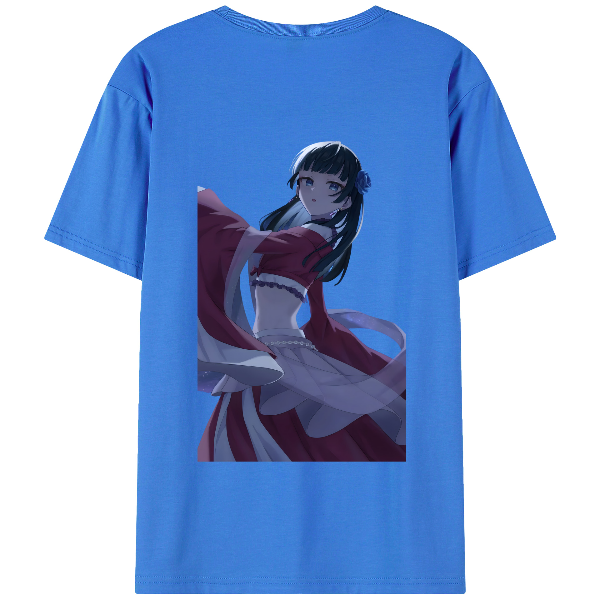 （画像用） 薬屋のひとりごと The Apothecary Diaries 綿100％ メンズ半袖Tシャツ（バックプリント） 通気性